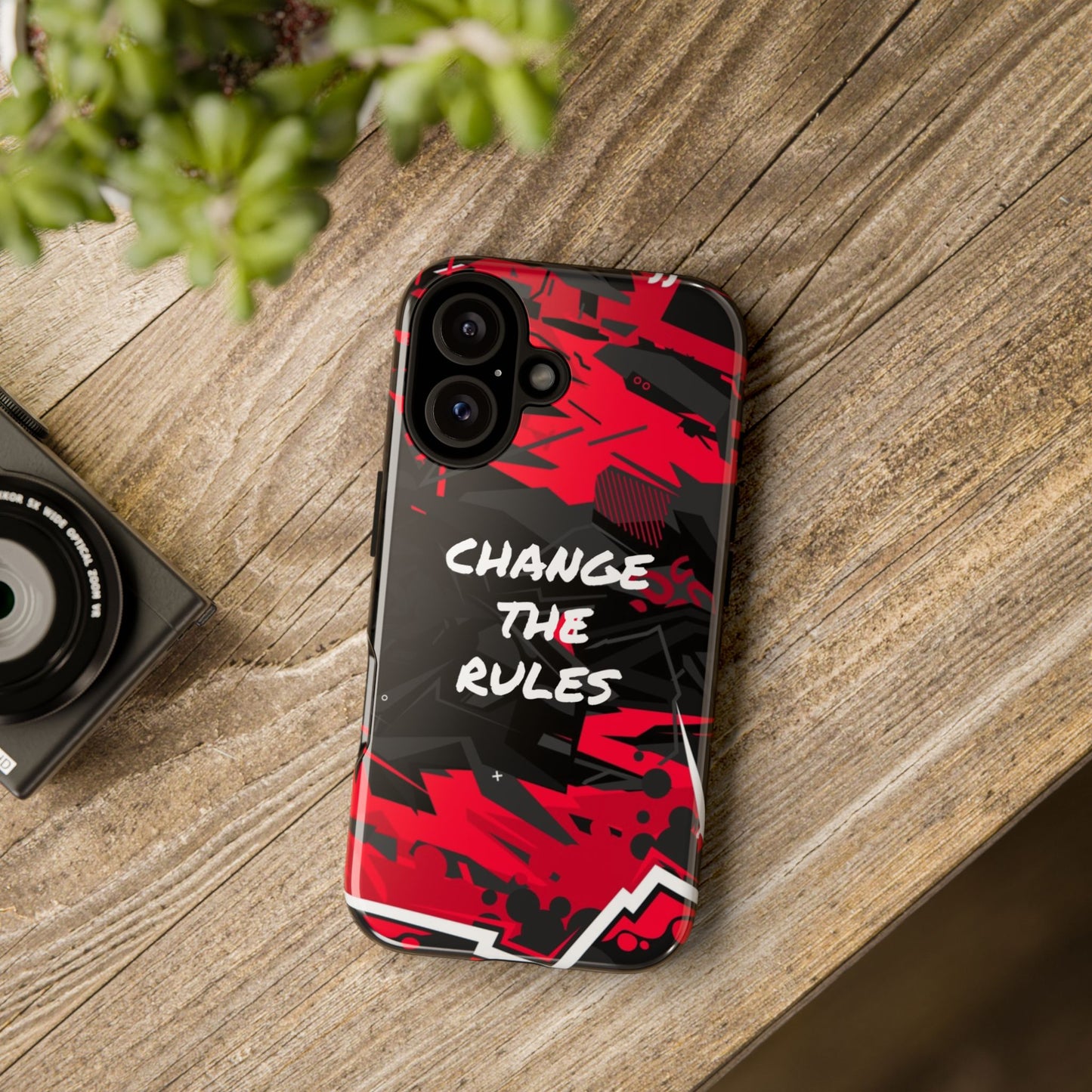 Verander de regels: stevige hoes voor iPhone-, Galaxy- en Pixel-apparaten