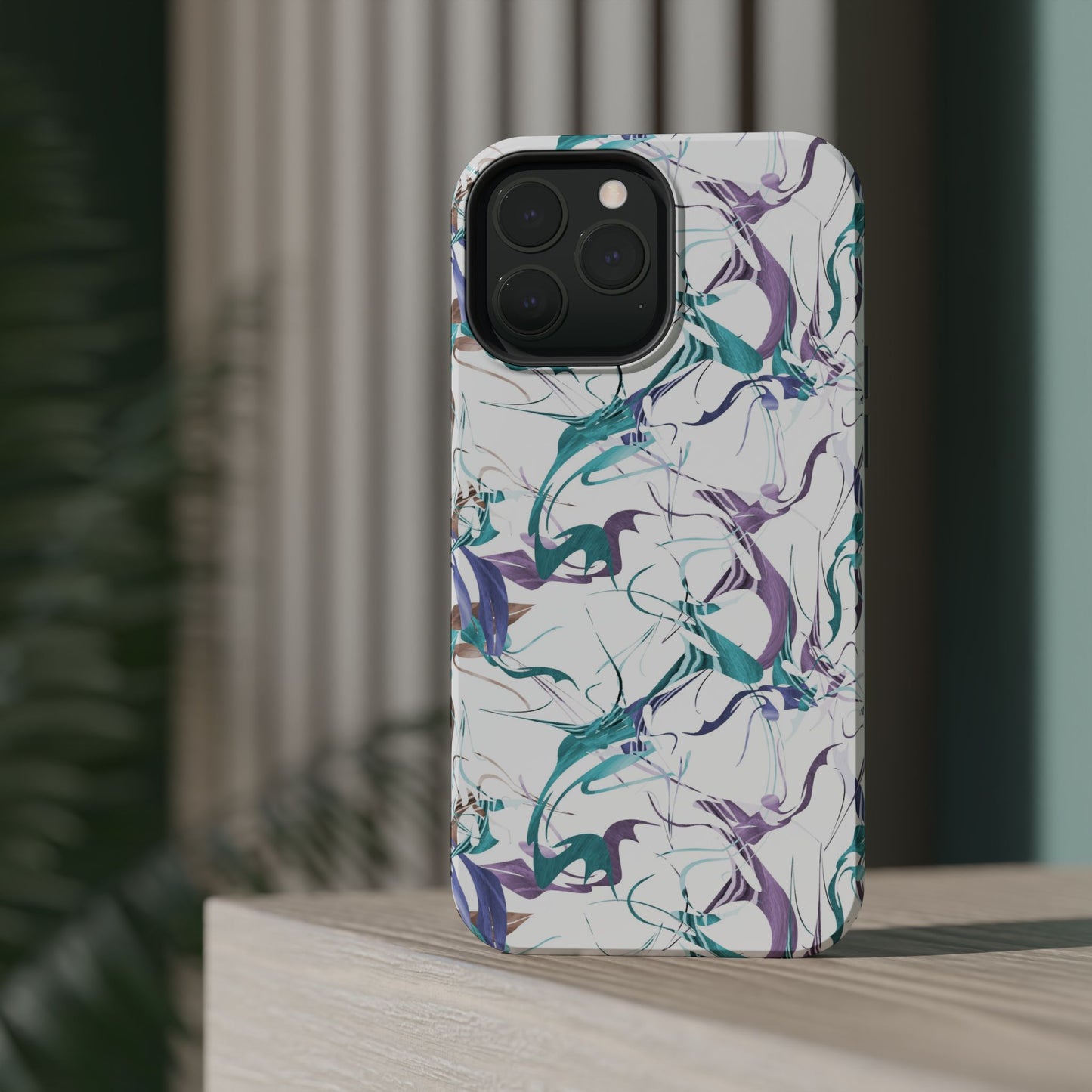 Vector (MagSafe version): Abstract Elegant Phone Case for iPhone, Samsung Galaxy and Google Pixel devices