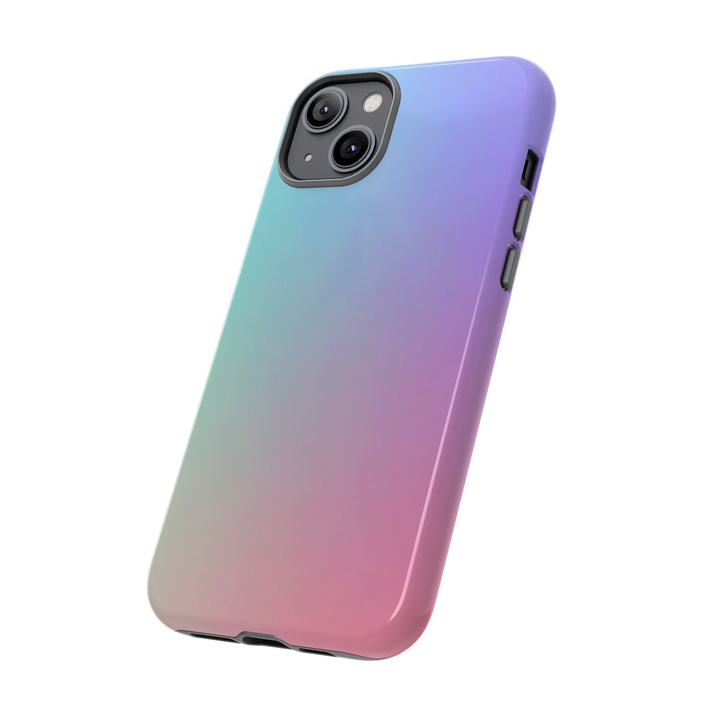 Cotton Candy: Quadcolor Pastel Gradient Tough Case for iPhone, Samsung Galaxy and Google Pixel devices