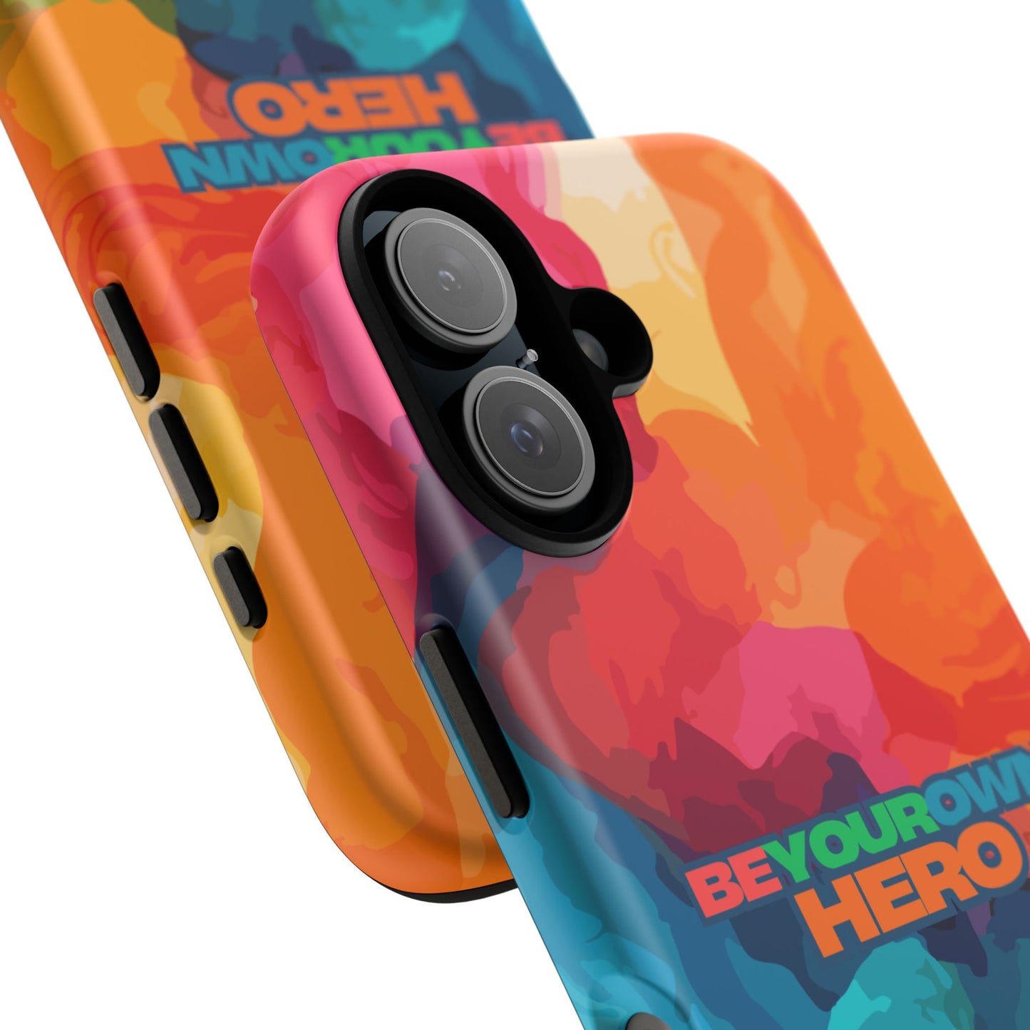 Be Your Own Hero: Tough Case for iPhone, Samsung Galaxy and Google Pixel