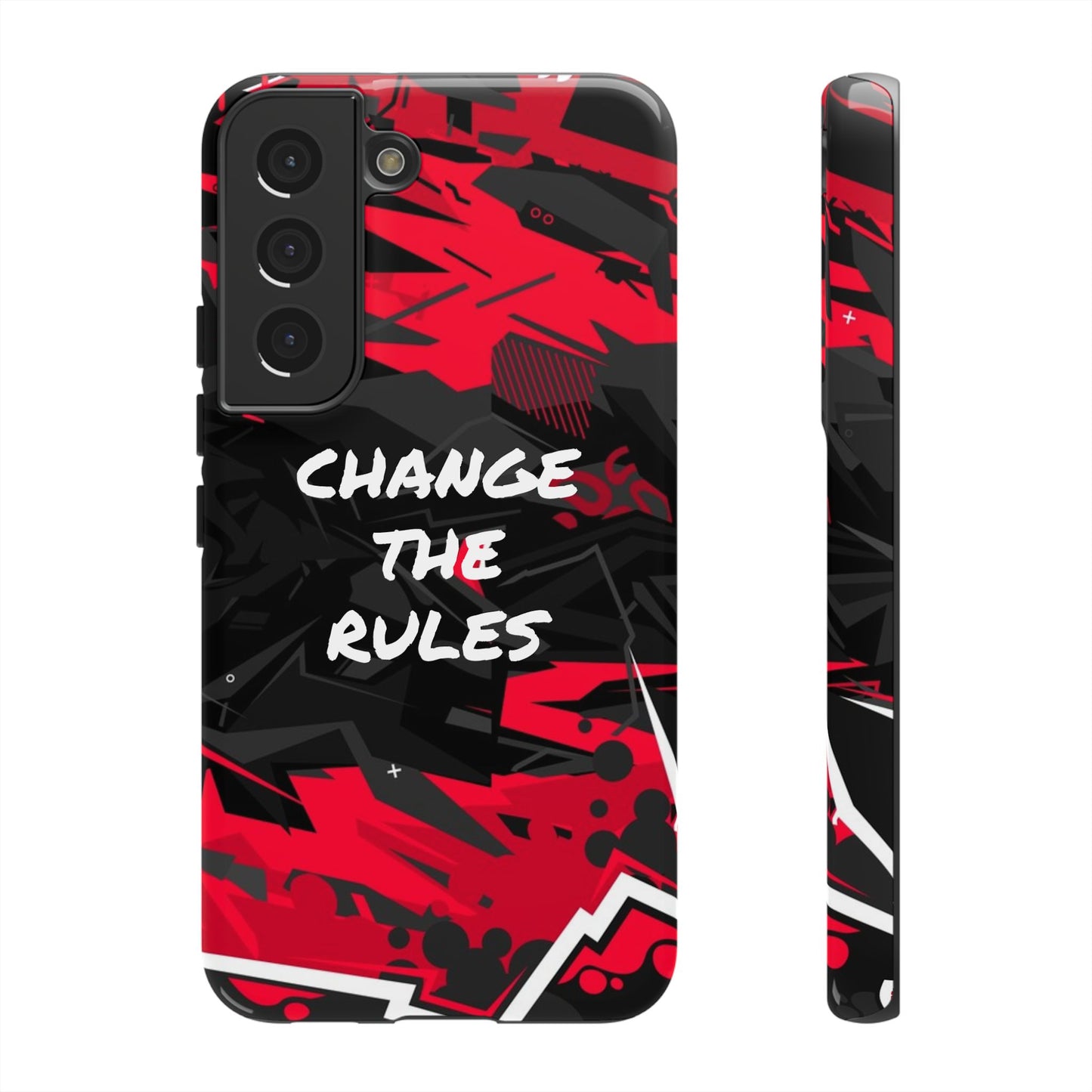 Verander de regels: stevige hoes voor iPhone-, Galaxy- en Pixel-apparaten