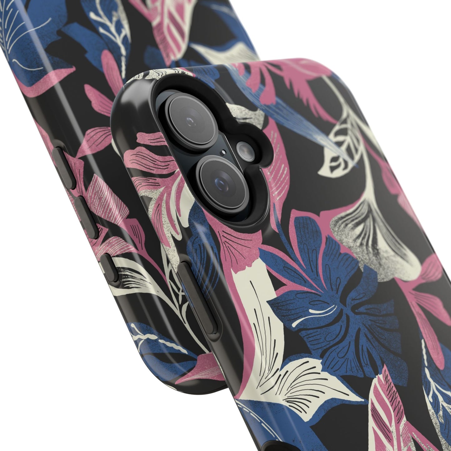 Tropique (MagSafe version): Palm & Fall Fusion Phone Case for iPhone