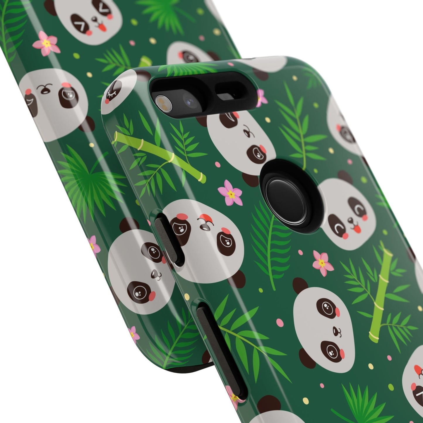 Cute Panda: Tough Case for iPhone, Samsung Galaxy and Google Pixel devices