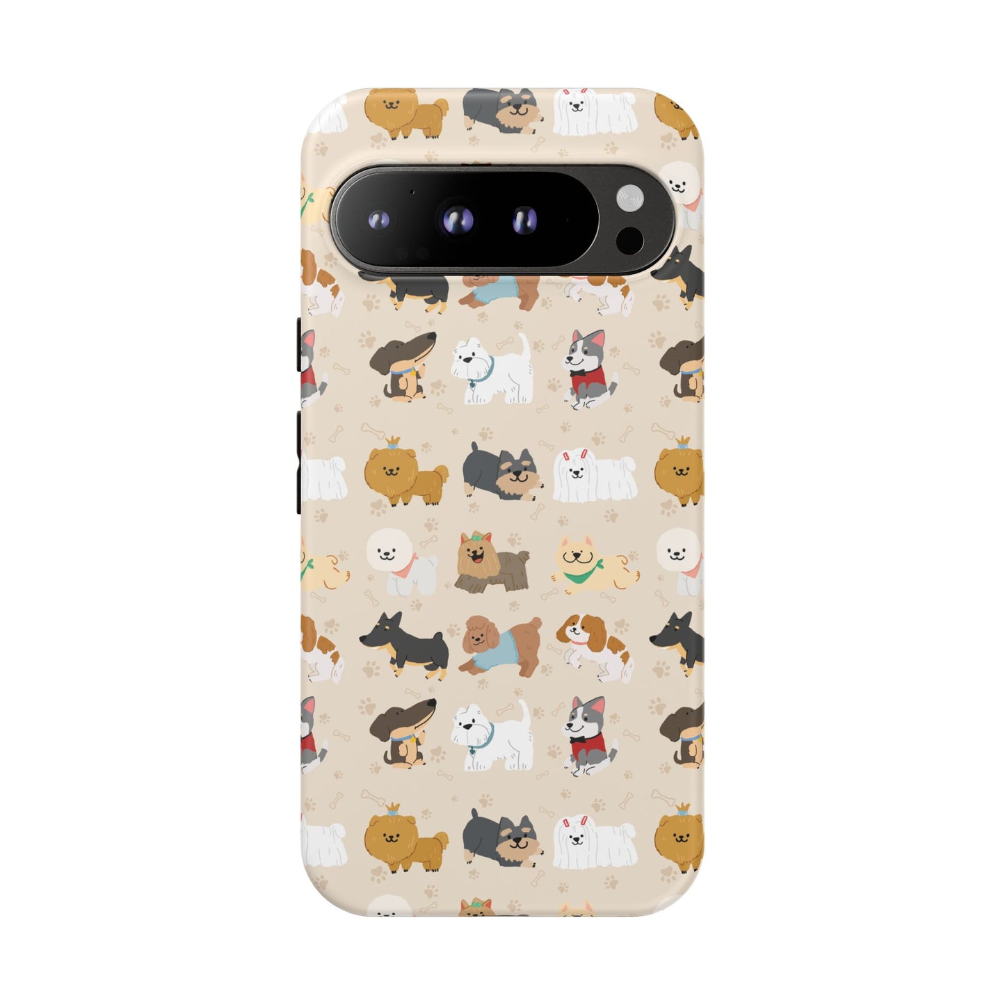 Cute Dogs: Tough Case for iPhone, Samsung Galaxy and Google Pixel devices