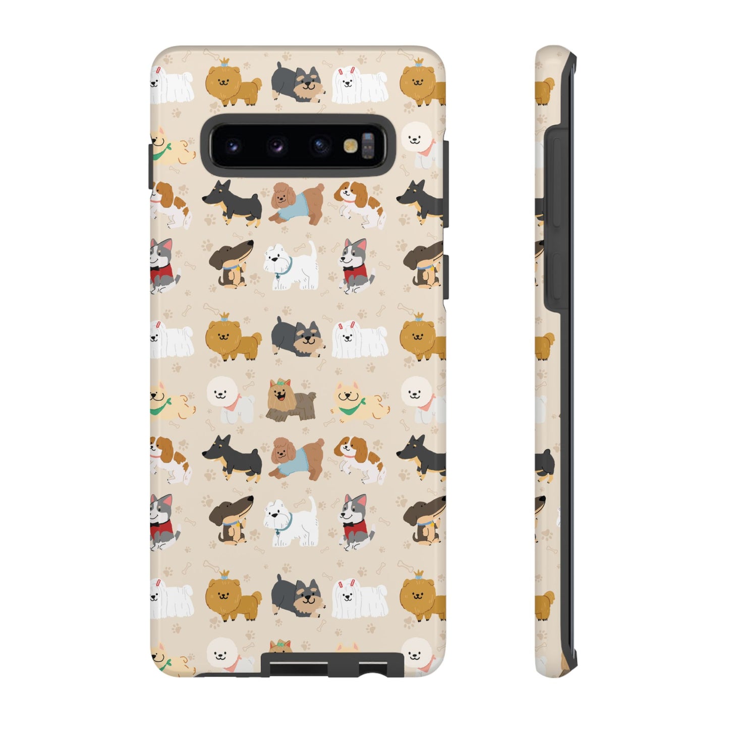 Cute Dogs: Tough Case for iPhone, Samsung Galaxy and Google Pixel devices