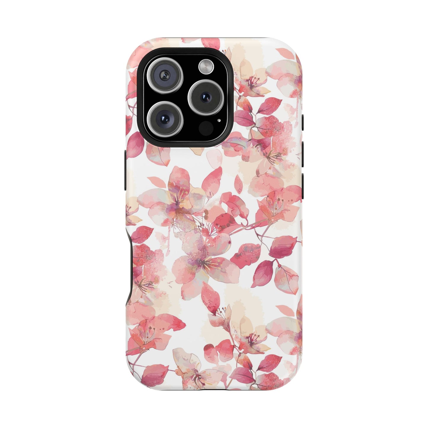 Watercolor Flowers: MagSafe case for iPhone