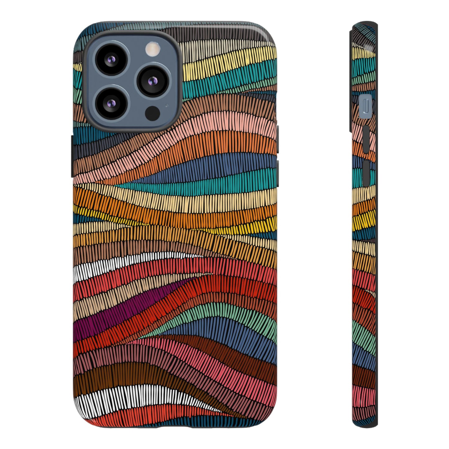 Threaded Harmony: Tapestry-inspired Phone Case for iPhone, Samsung Galaxy and Google Pixel devices