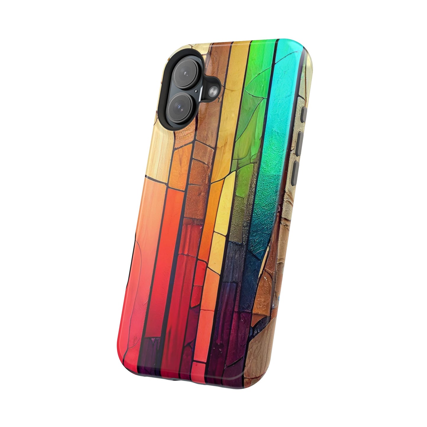 Stained Glass Design MagSafe Case for iPhone