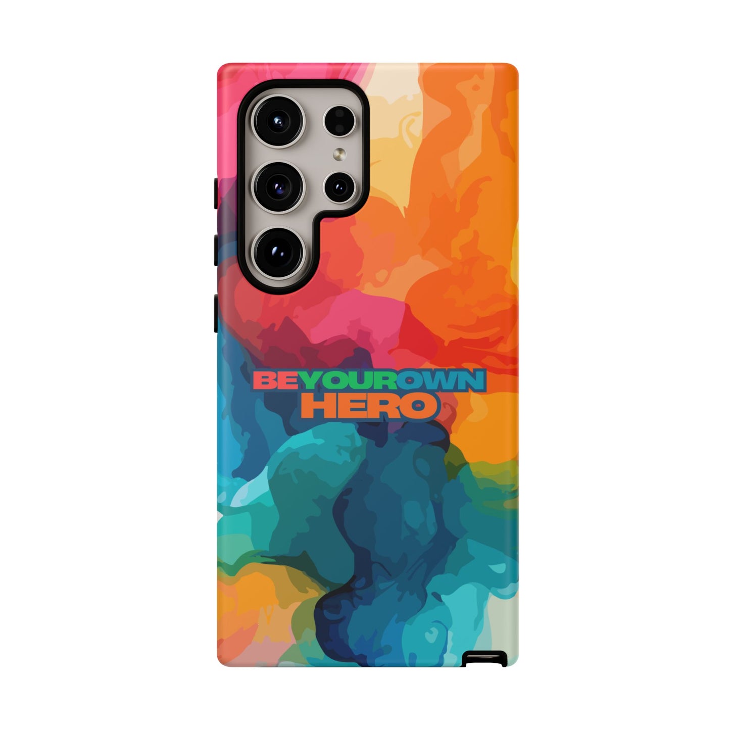 Be Your Own Hero: Tough Case for iPhone, Samsung Galaxy and Google Pixel