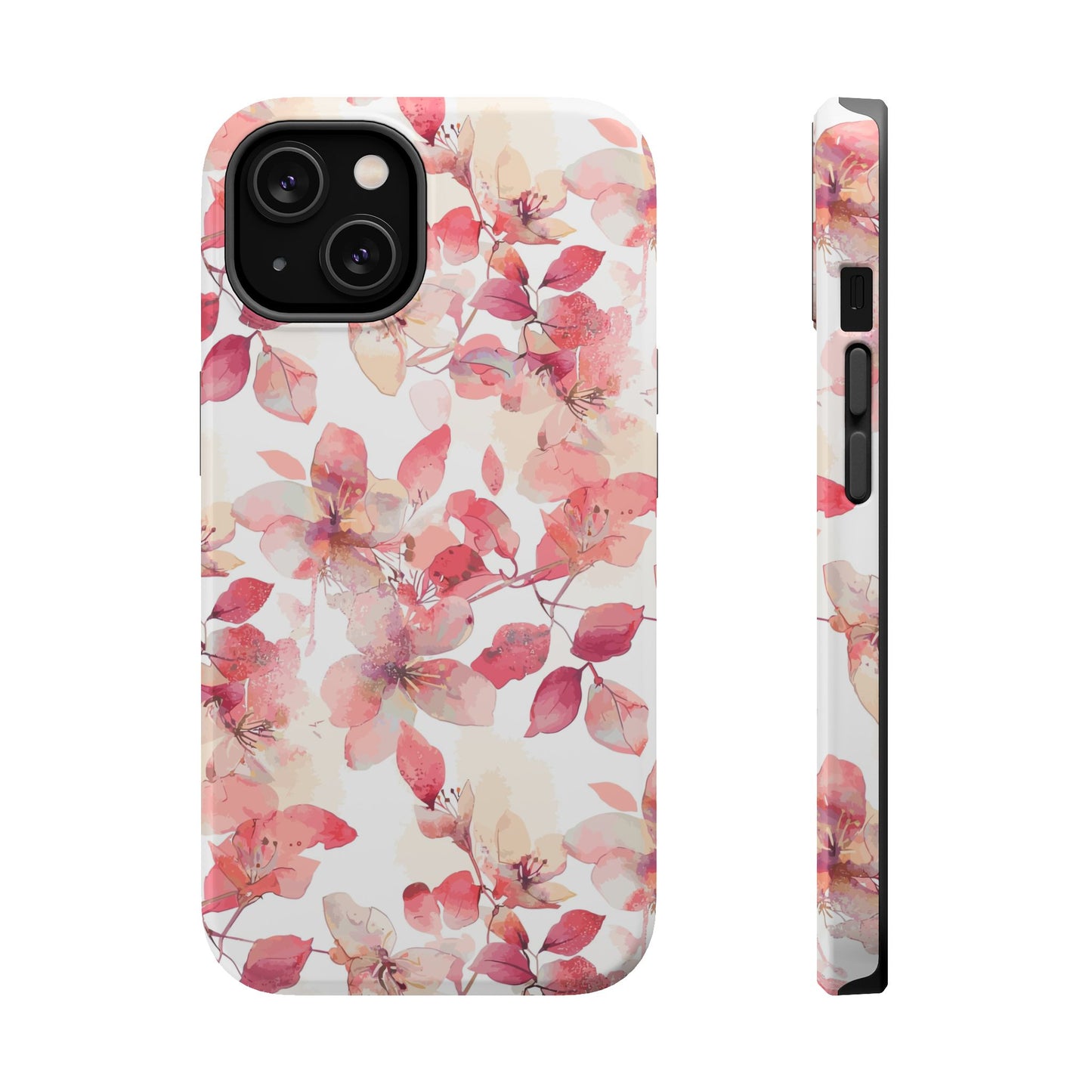 Watercolor Flowers: MagSafe case for iPhone