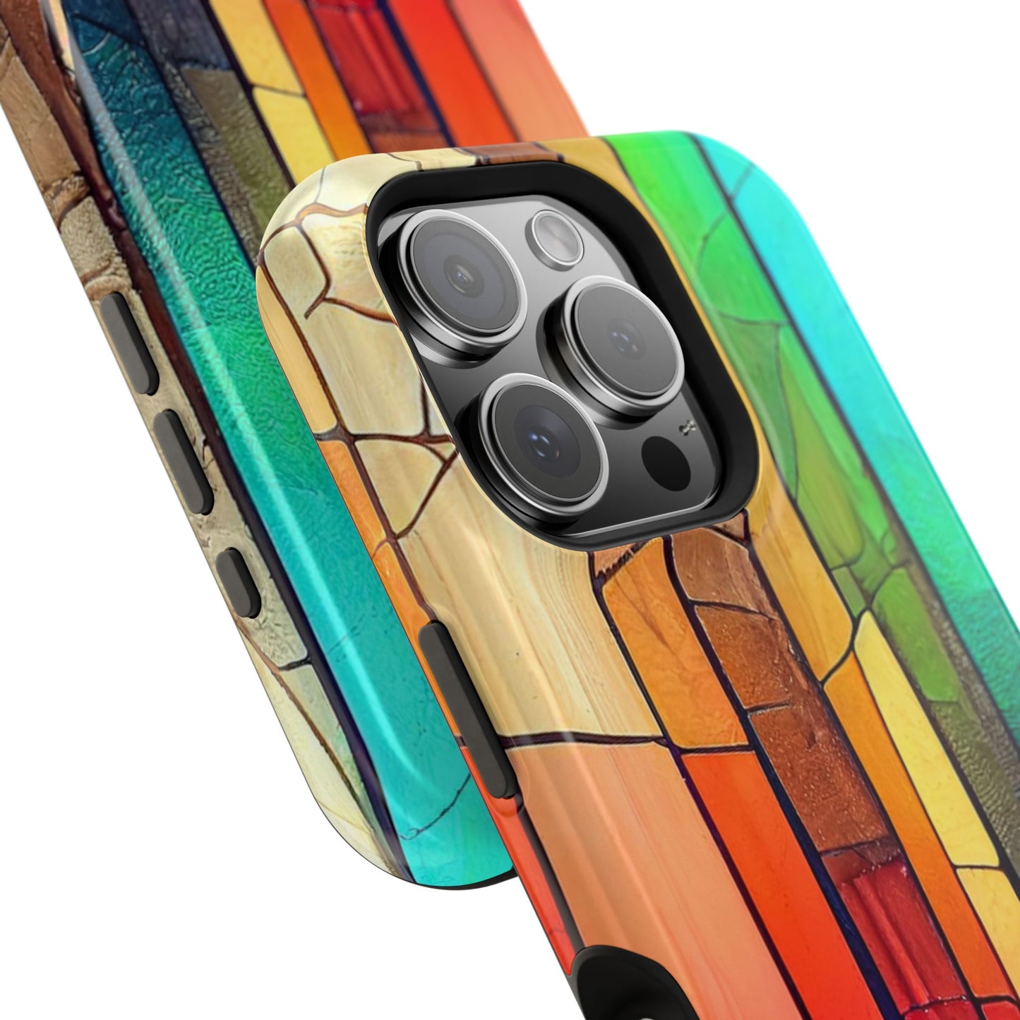 Stained Glass Design MagSafe Case for iPhone