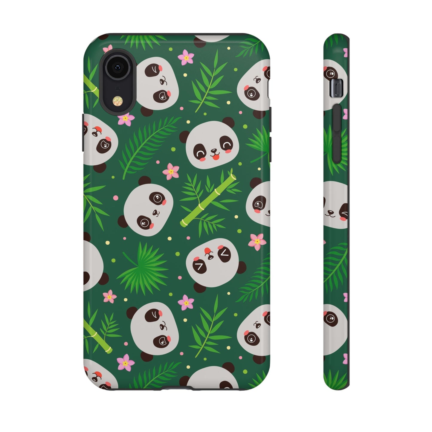 Cute Panda: Tough Case for iPhone, Samsung Galaxy and Google Pixel devices