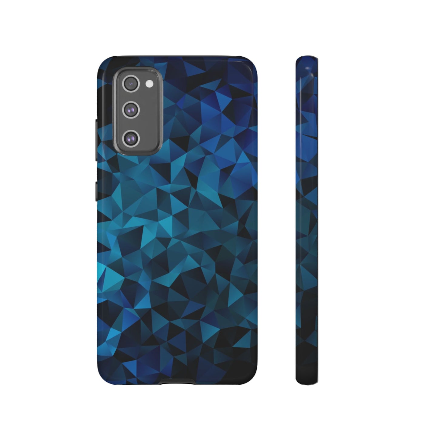 Blue Diamonds: Phone Case with Elegant Prints for iPhone, Samsung Galaxy and Google Pixel devices