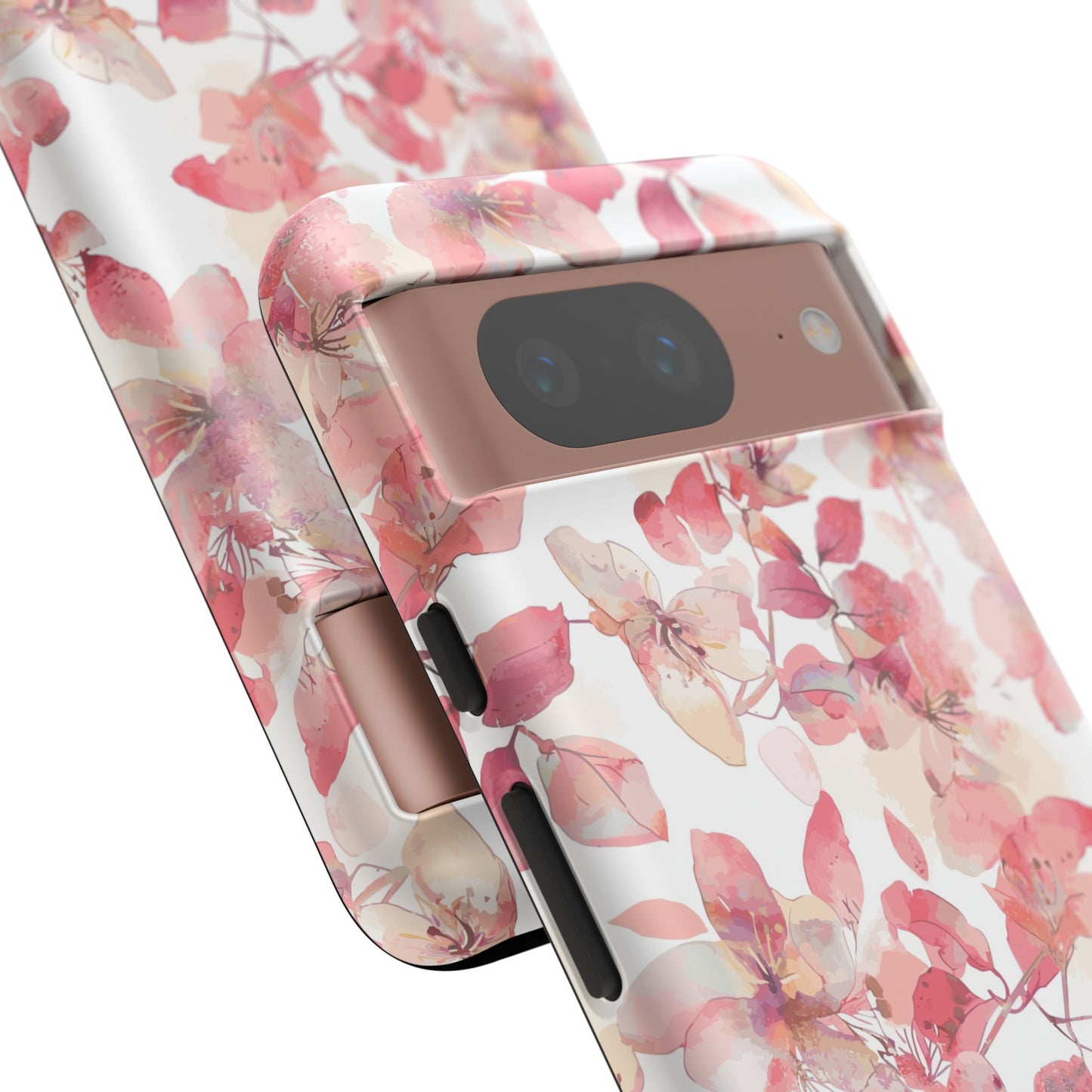 Watercolor Flowers: Tough Case for iPhone, Samsung Galaxy and Google Pixel devices