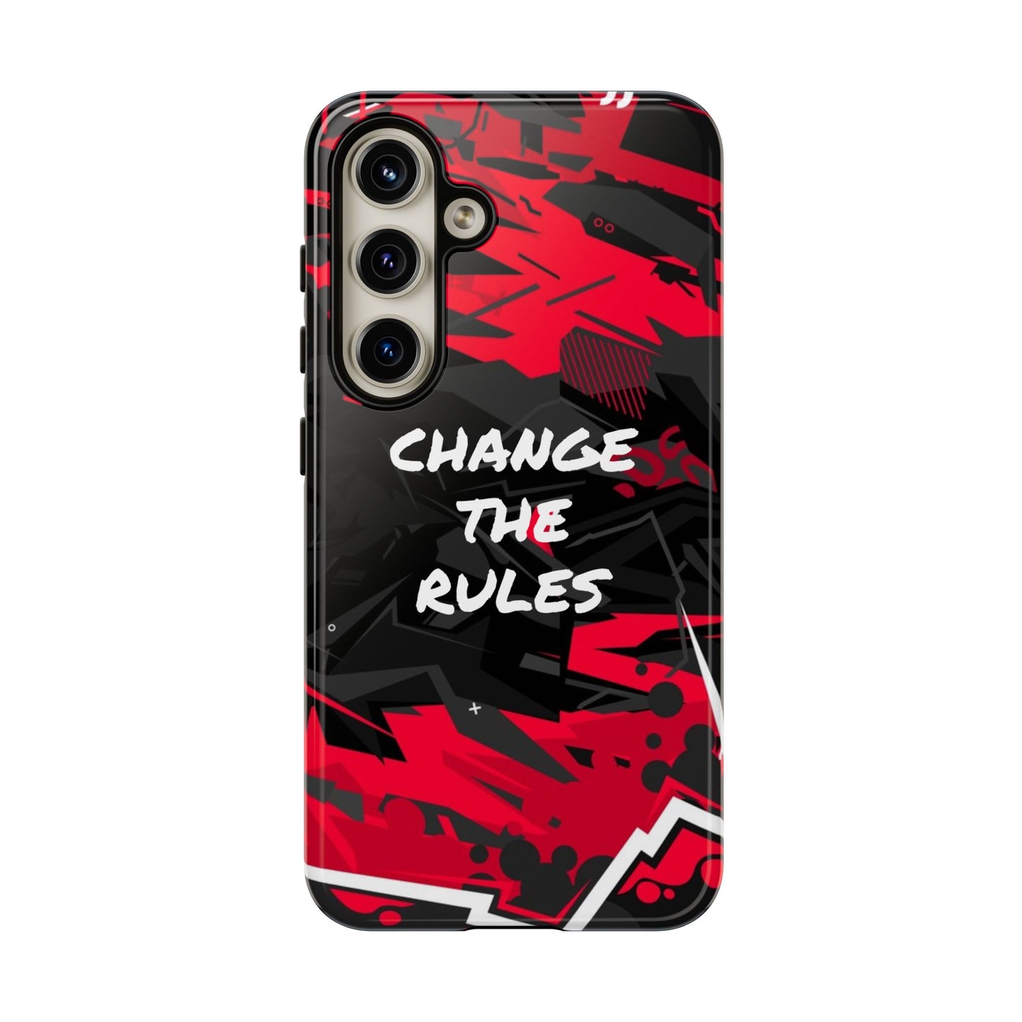 Verander de regels: stevige hoes voor iPhone-, Galaxy- en Pixel-apparaten