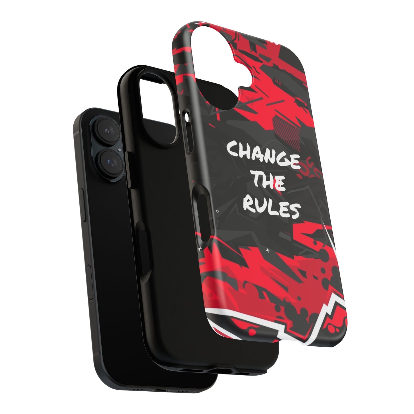 Verander de regels: stevige hoes voor iPhone-, Galaxy- en Pixel-apparaten