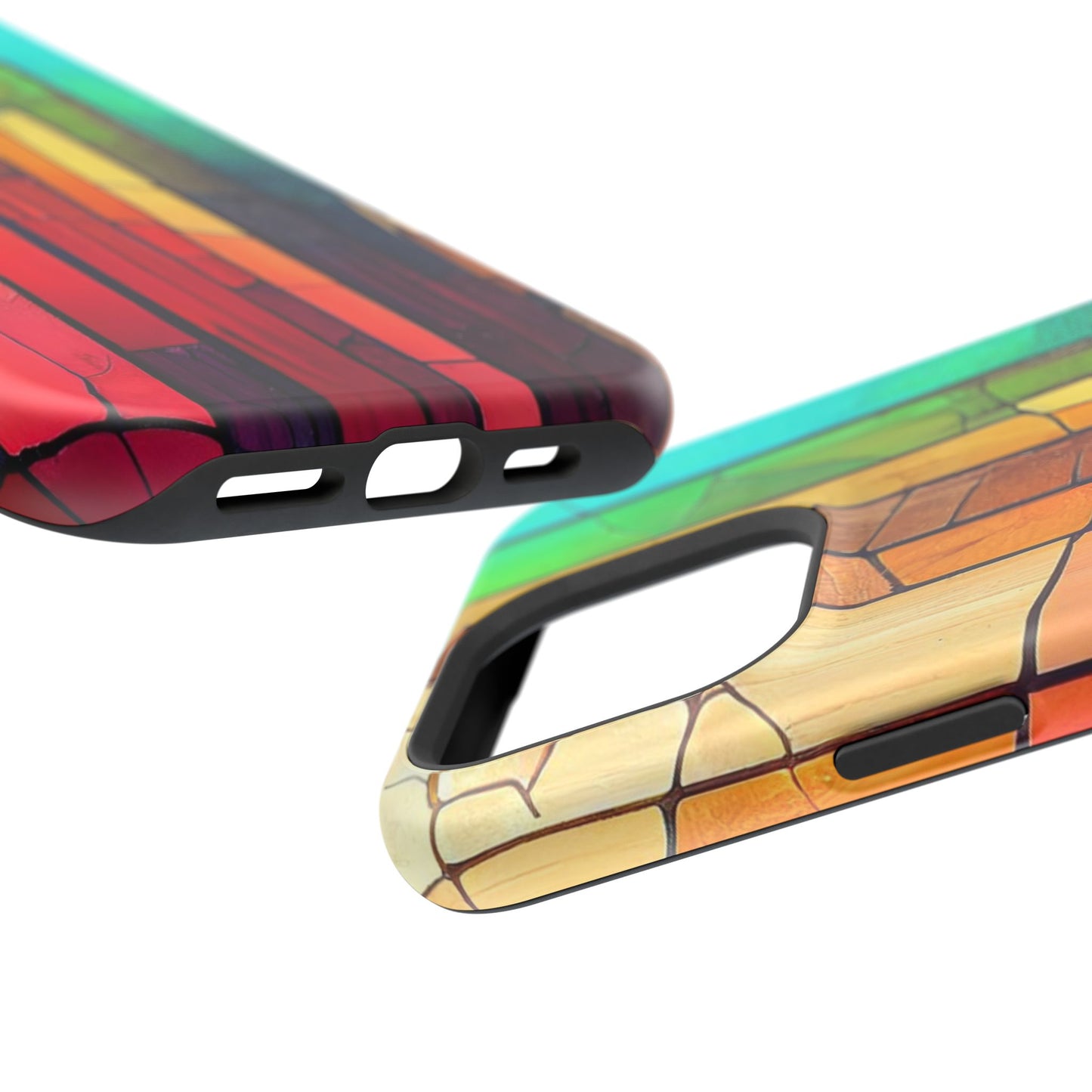 Stained Glass Design MagSafe Case for iPhone
