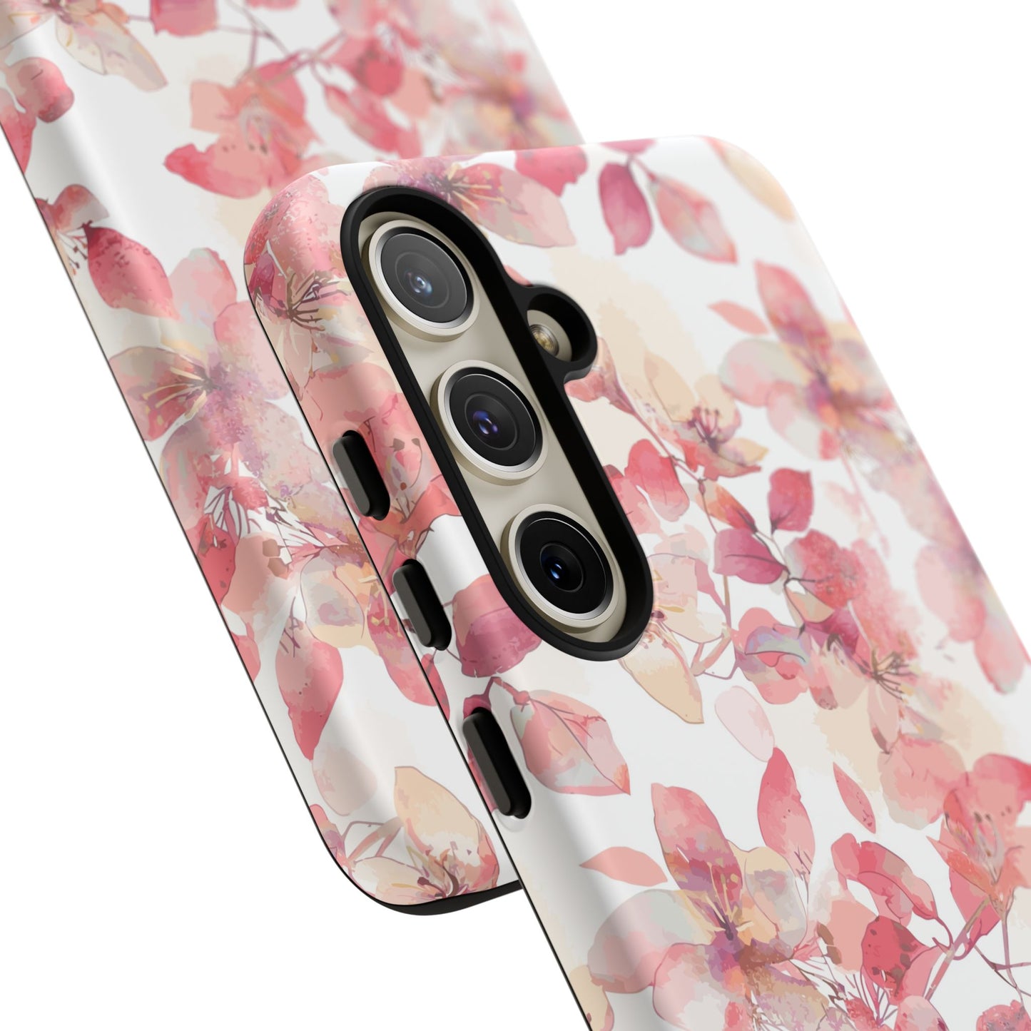 Watercolor Flowers: Tough Case for iPhone, Samsung Galaxy and Google Pixel devices