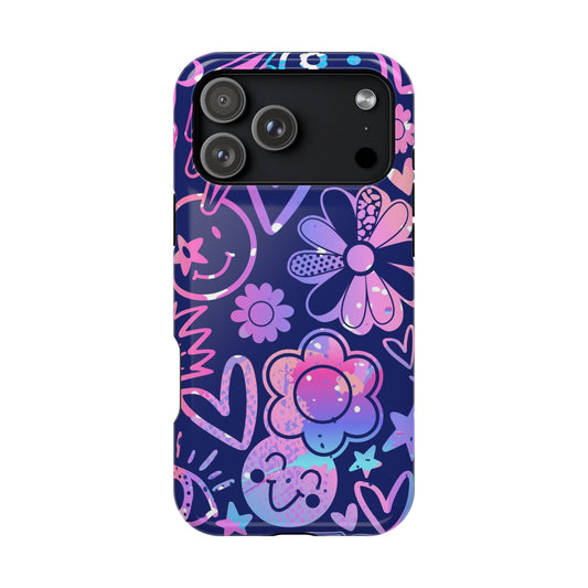 Live Inspired (MagSafe version): Purple Tough Case for iPhone