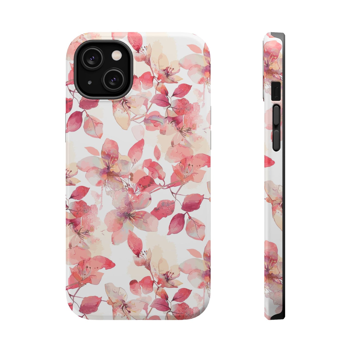 Watercolor Flowers: MagSafe case for iPhone