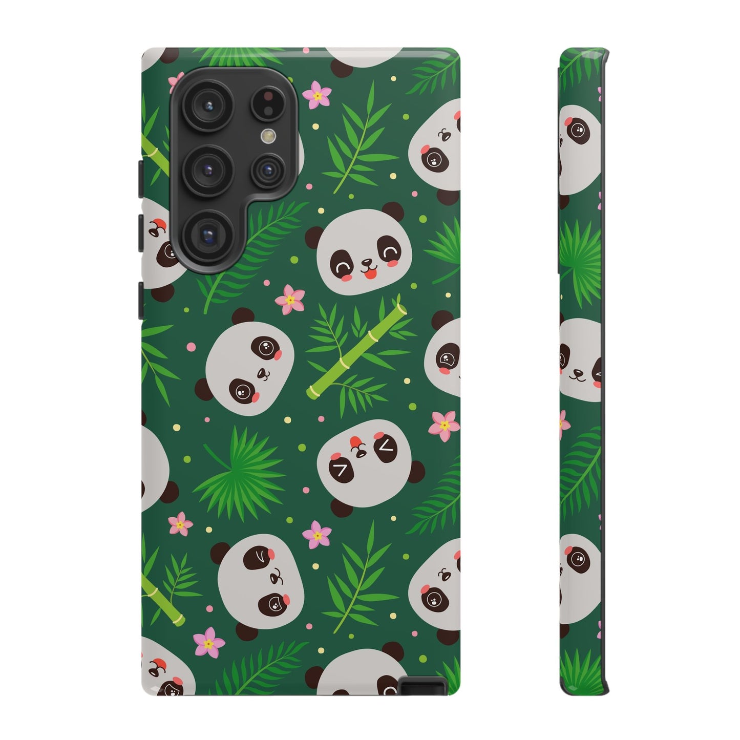 Cute Panda: Tough Case for iPhone, Samsung Galaxy and Google Pixel devices