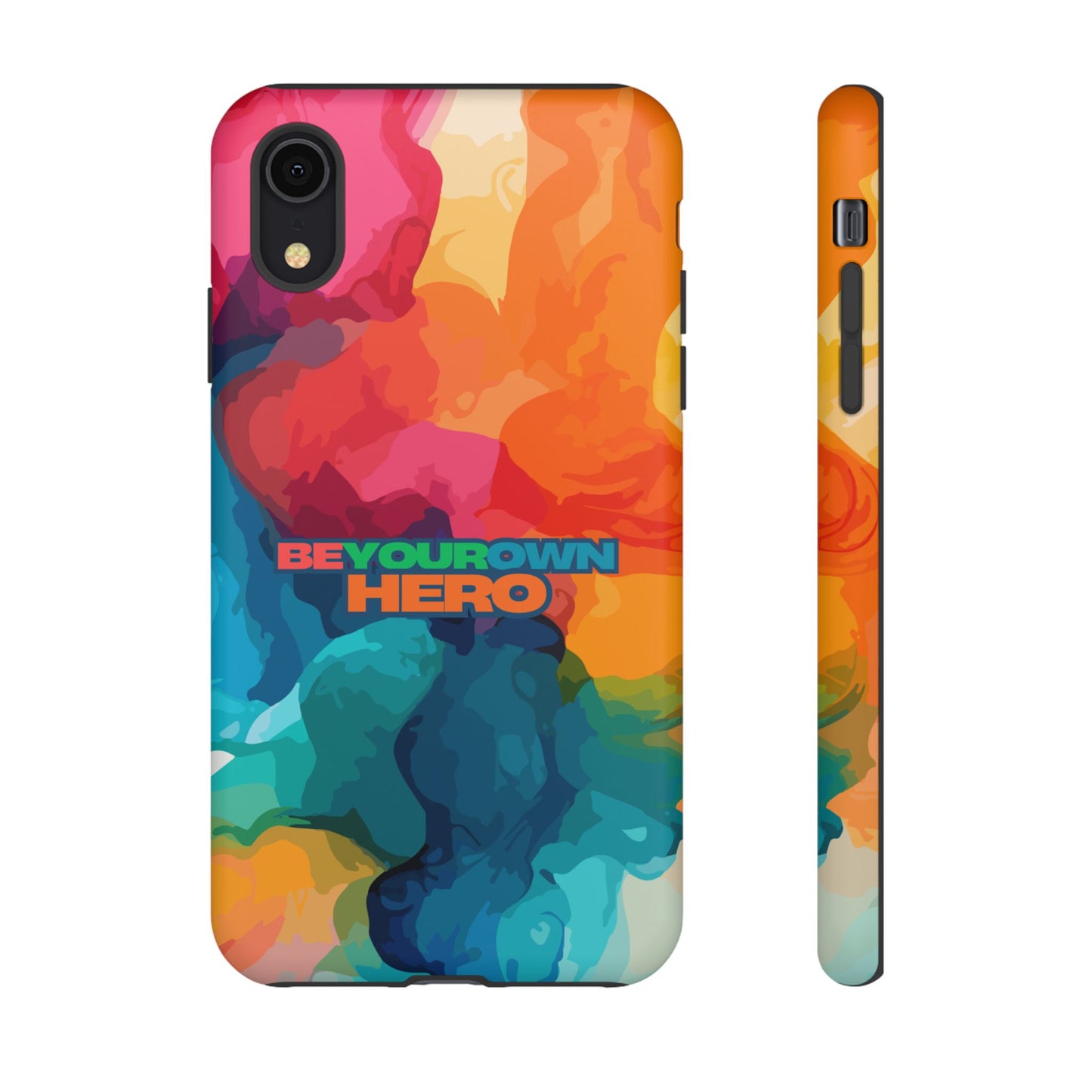 Be Your Own Hero: Tough Case for iPhone, Samsung Galaxy and Google Pixel