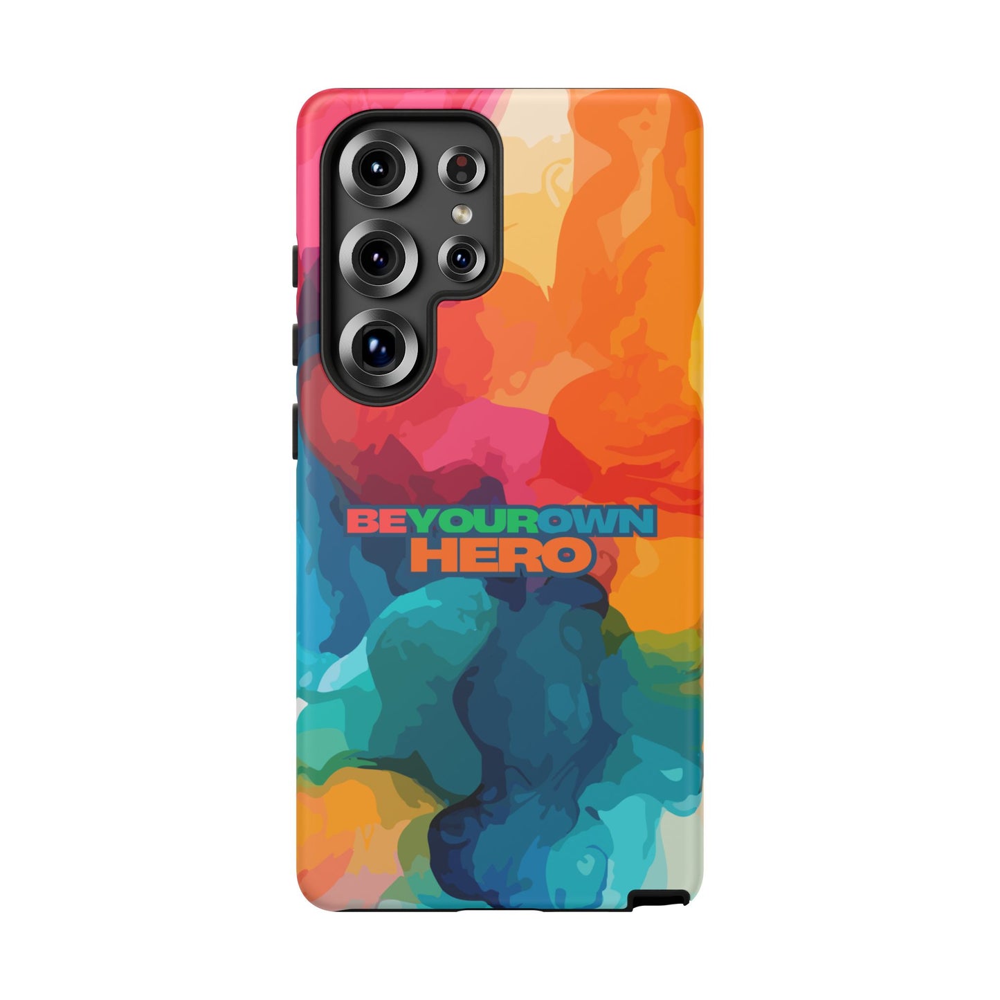 Be Your Own Hero: Tough Case for iPhone, Samsung Galaxy and Google Pixel