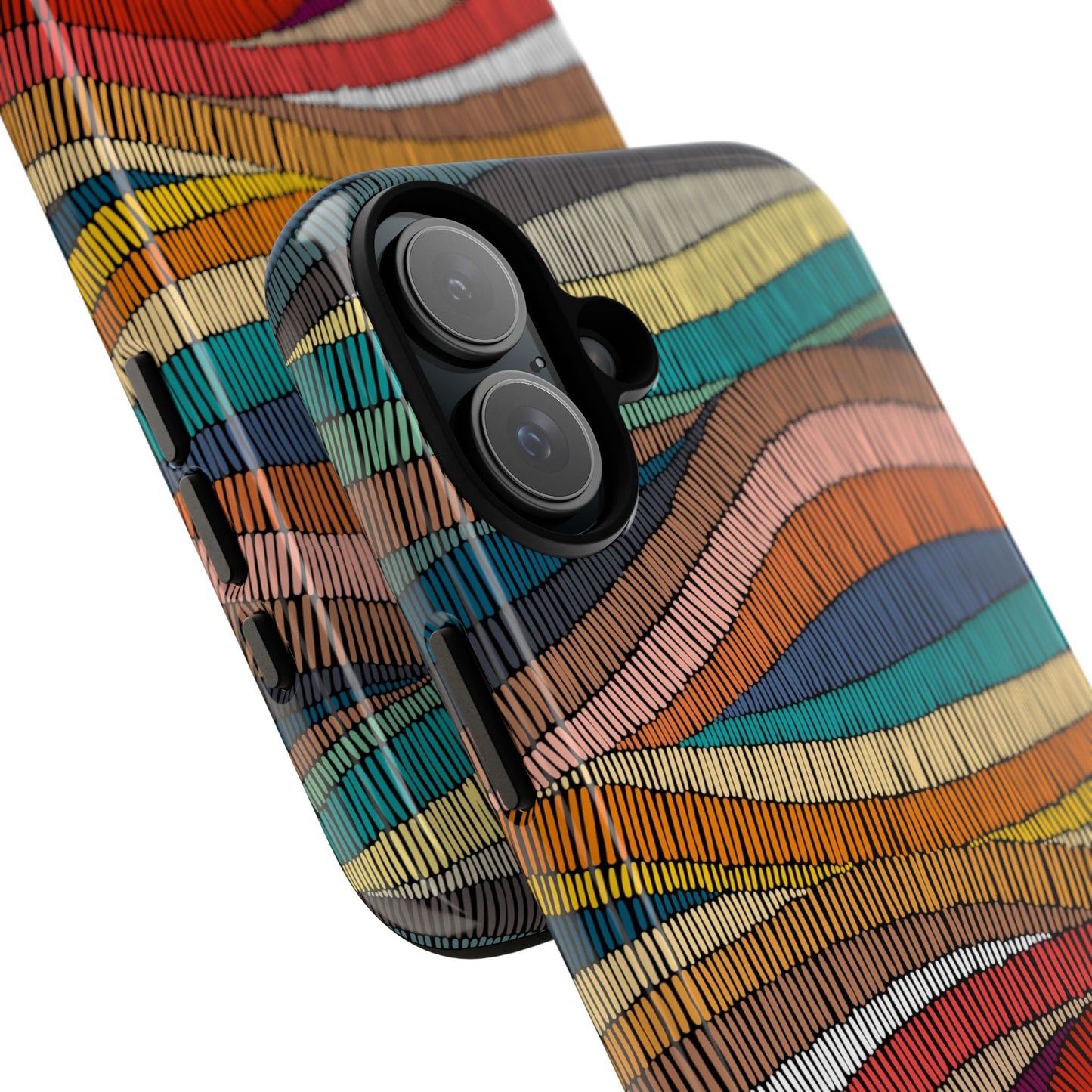 Threaded Harmony: Tapestry-inspired Phone Case for iPhone, Samsung Galaxy and Google Pixel devices