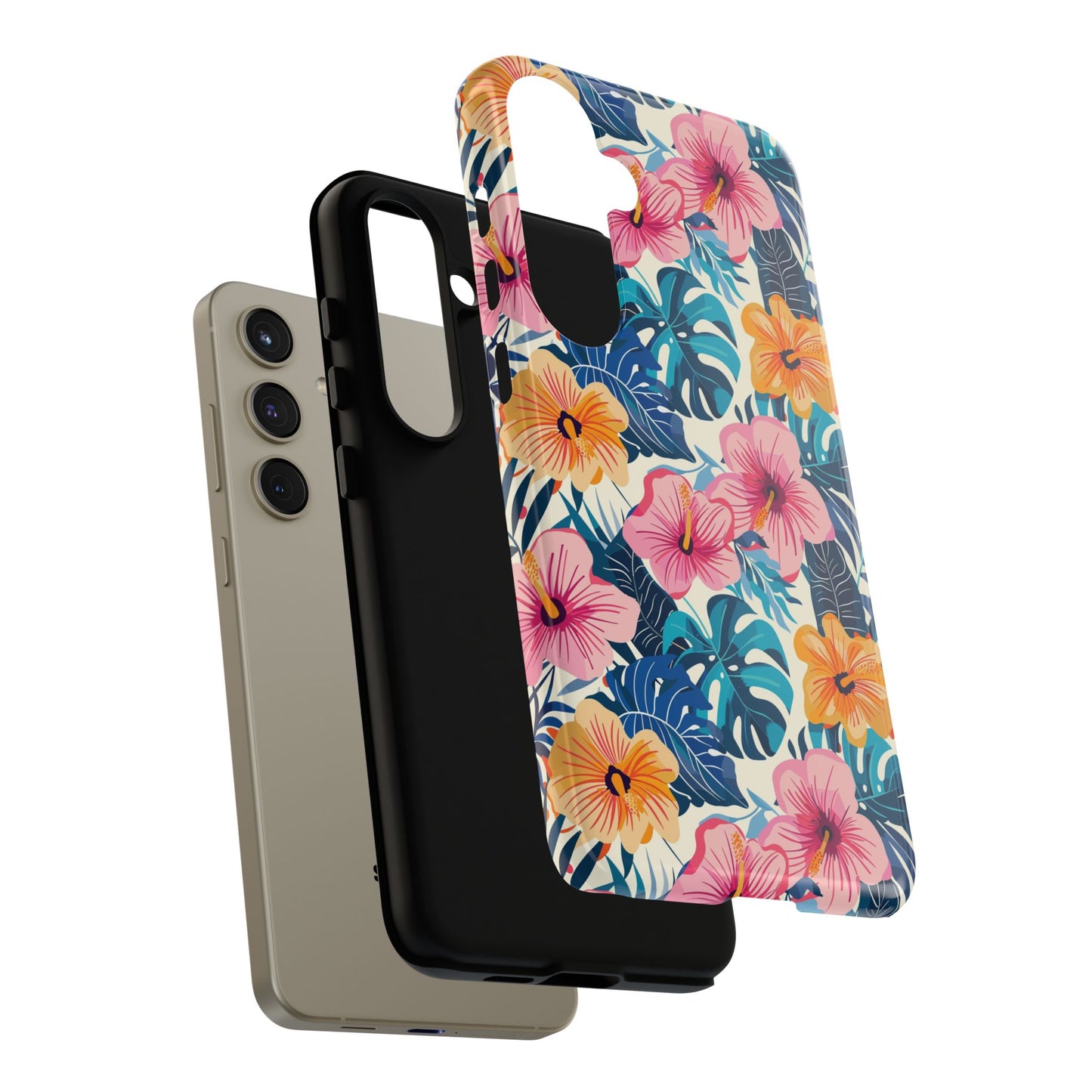 Hibiscus: Cute Floral Phone Case for iPhone, Samsung and Google Pixel