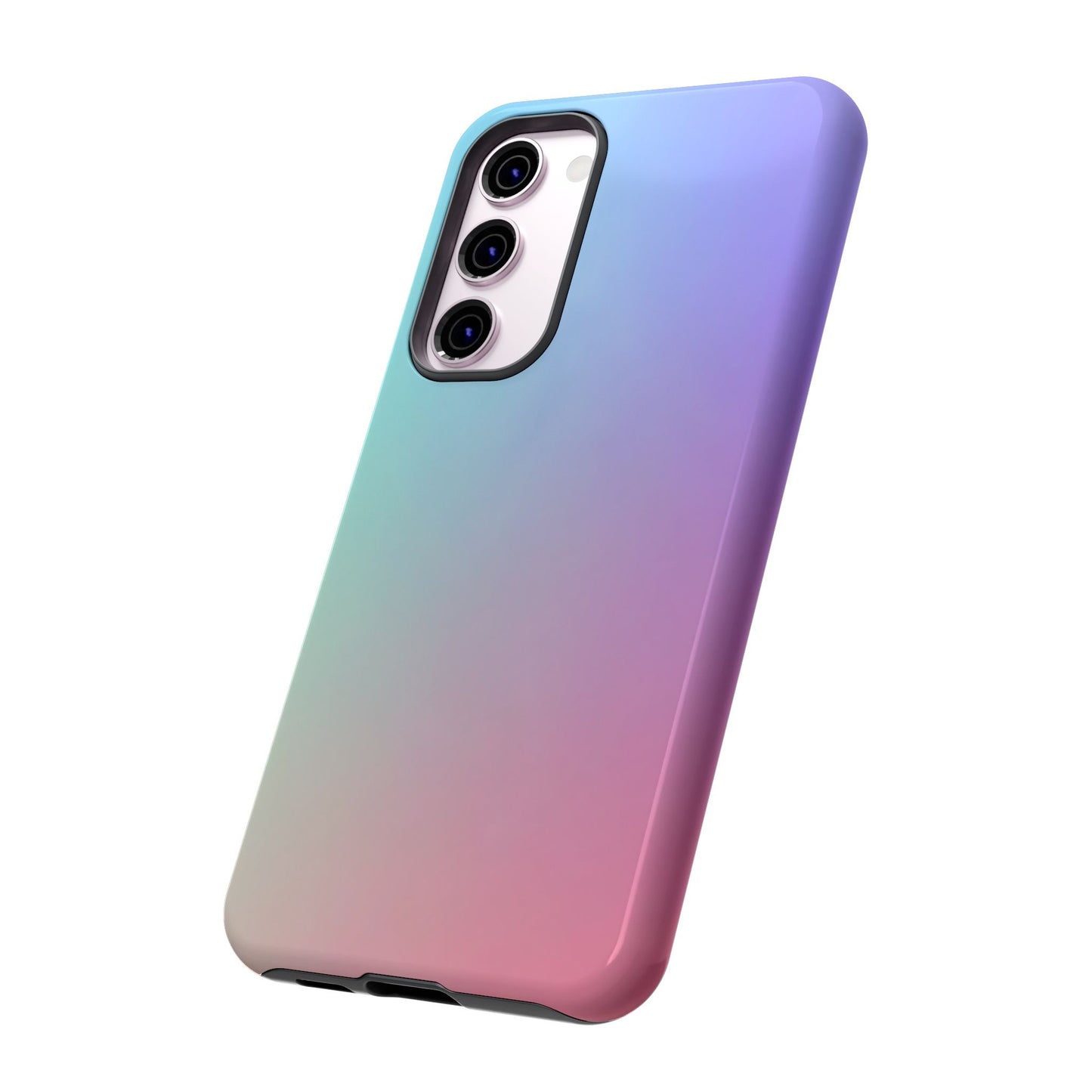 Cotton Candy: Quadcolor Pastel Gradient Tough Case for iPhone, Samsung Galaxy and Google Pixel devices
