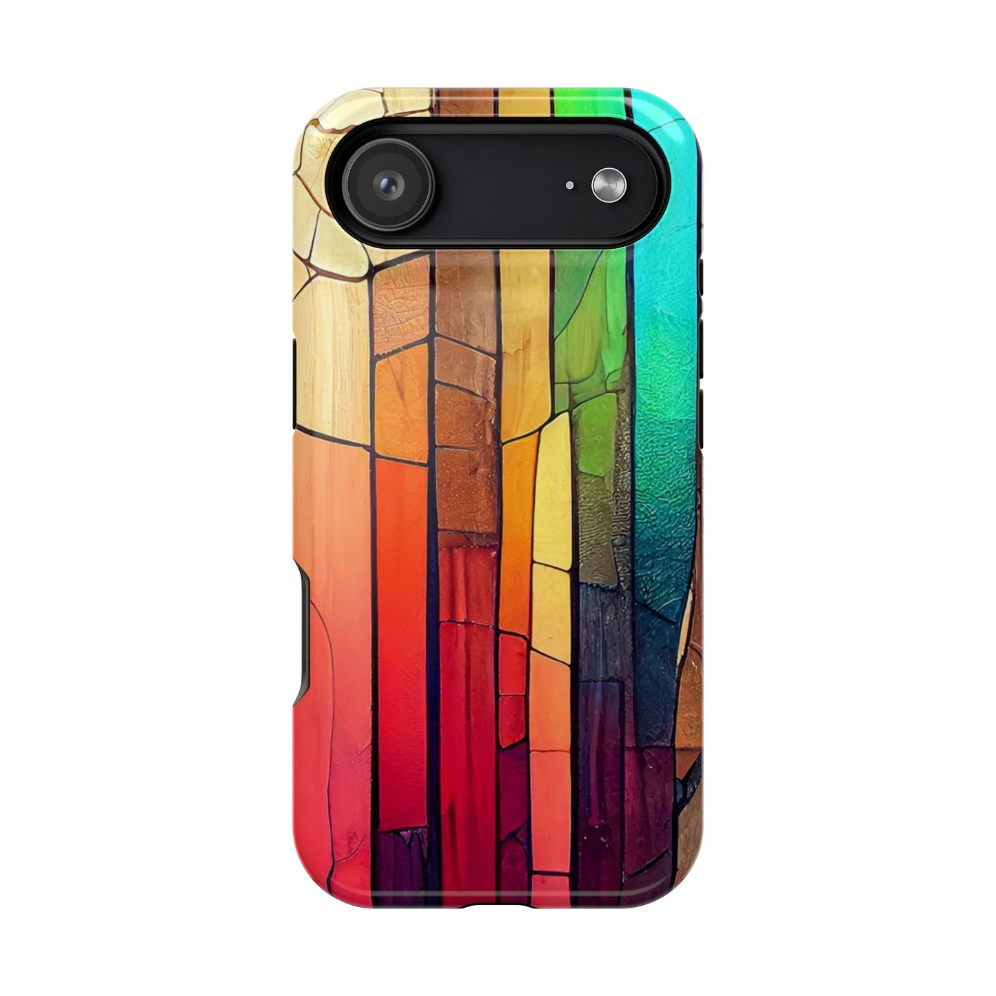 Stained Glass Design MagSafe Case for iPhone