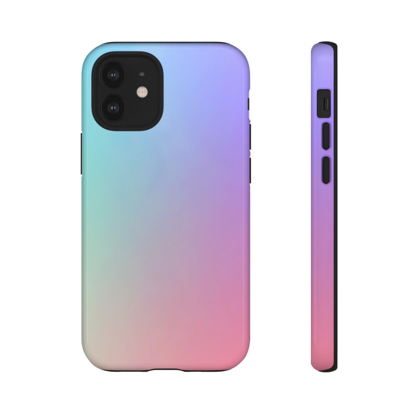 Cotton Candy: Quadcolor Pastel Gradient Tough Case for iPhone, Samsung Galaxy and Google Pixel devices