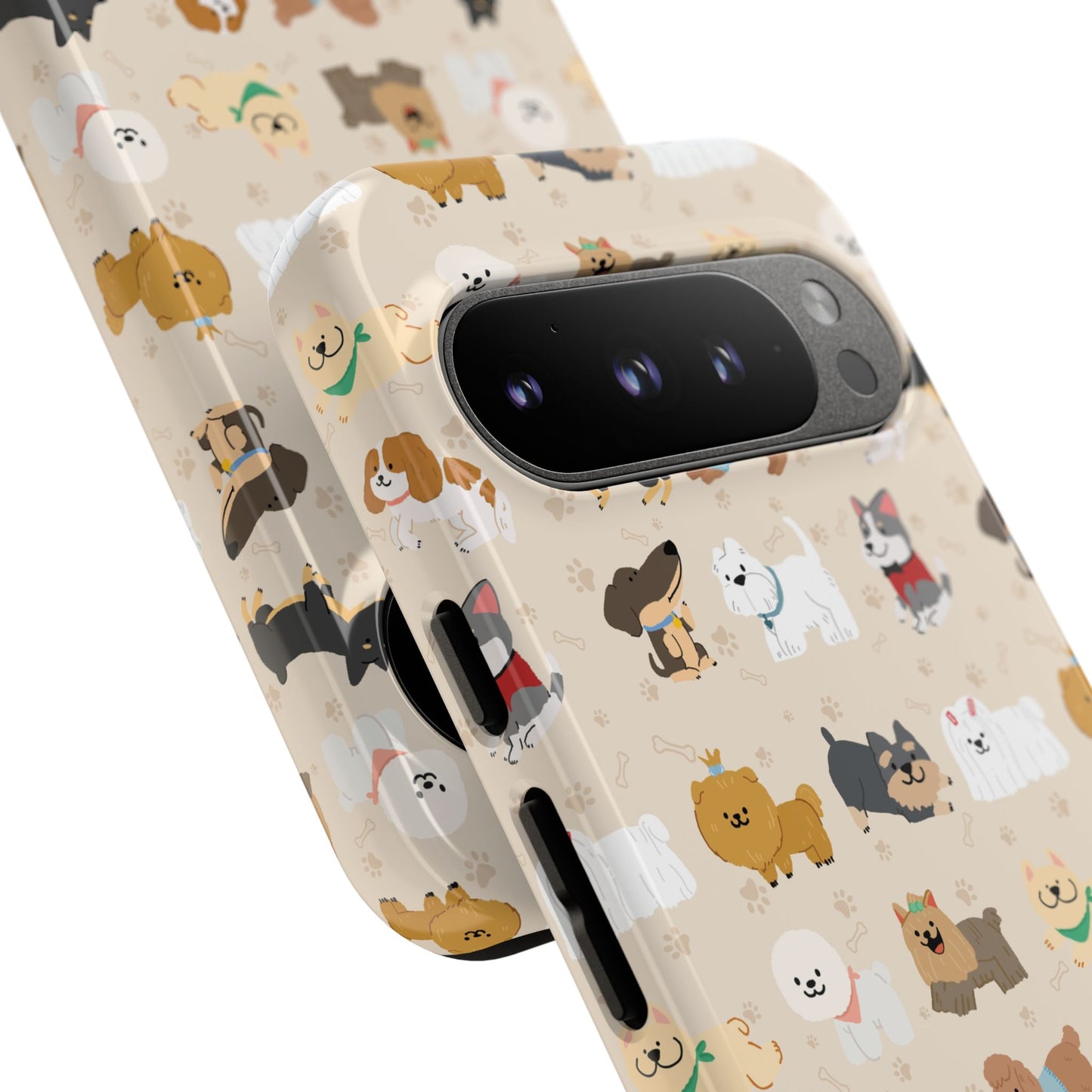 Cute Dogs: Tough Case for iPhone, Samsung Galaxy and Google Pixel devices