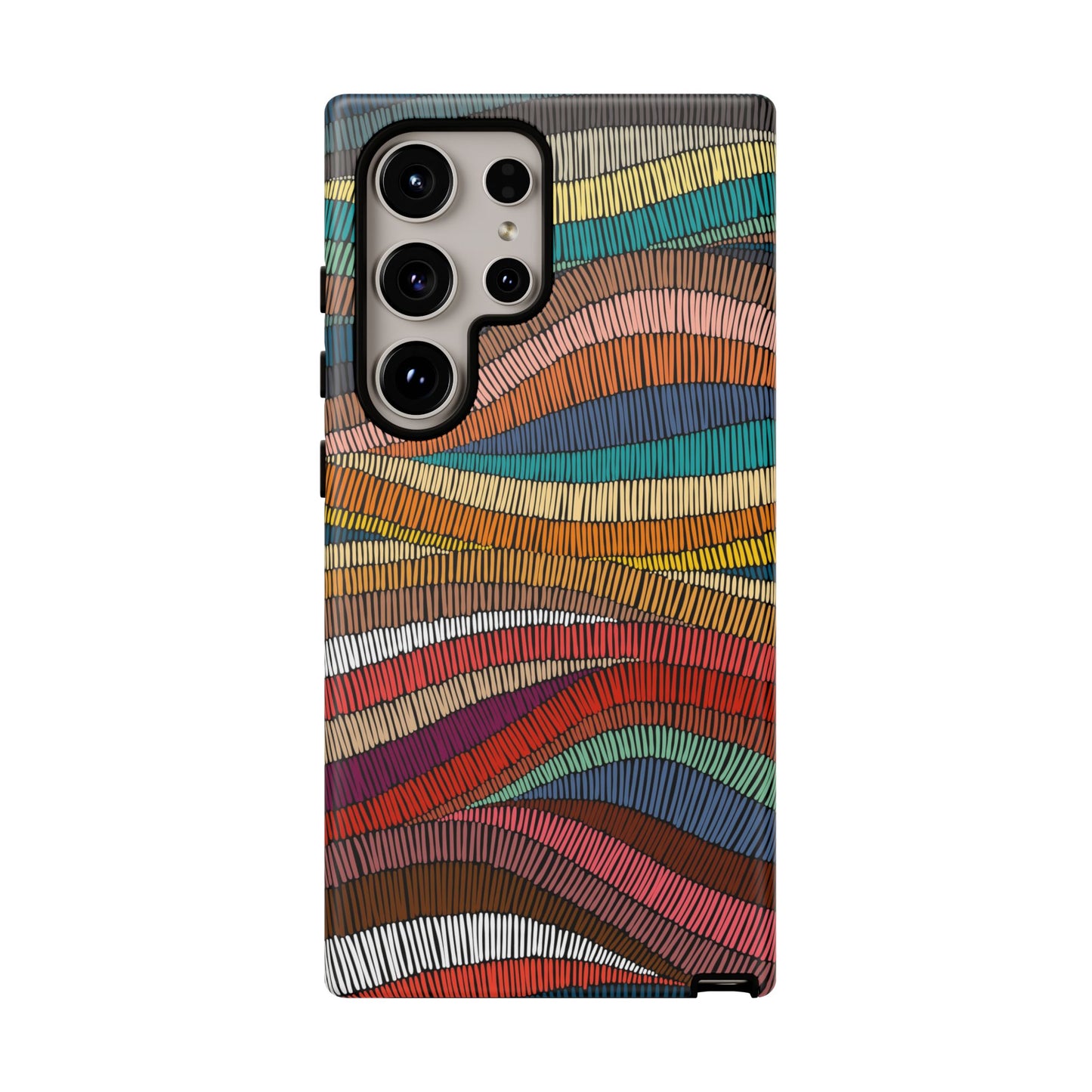 Threaded Harmony: Tapestry-inspired Phone Case for iPhone, Samsung Galaxy and Google Pixel devices