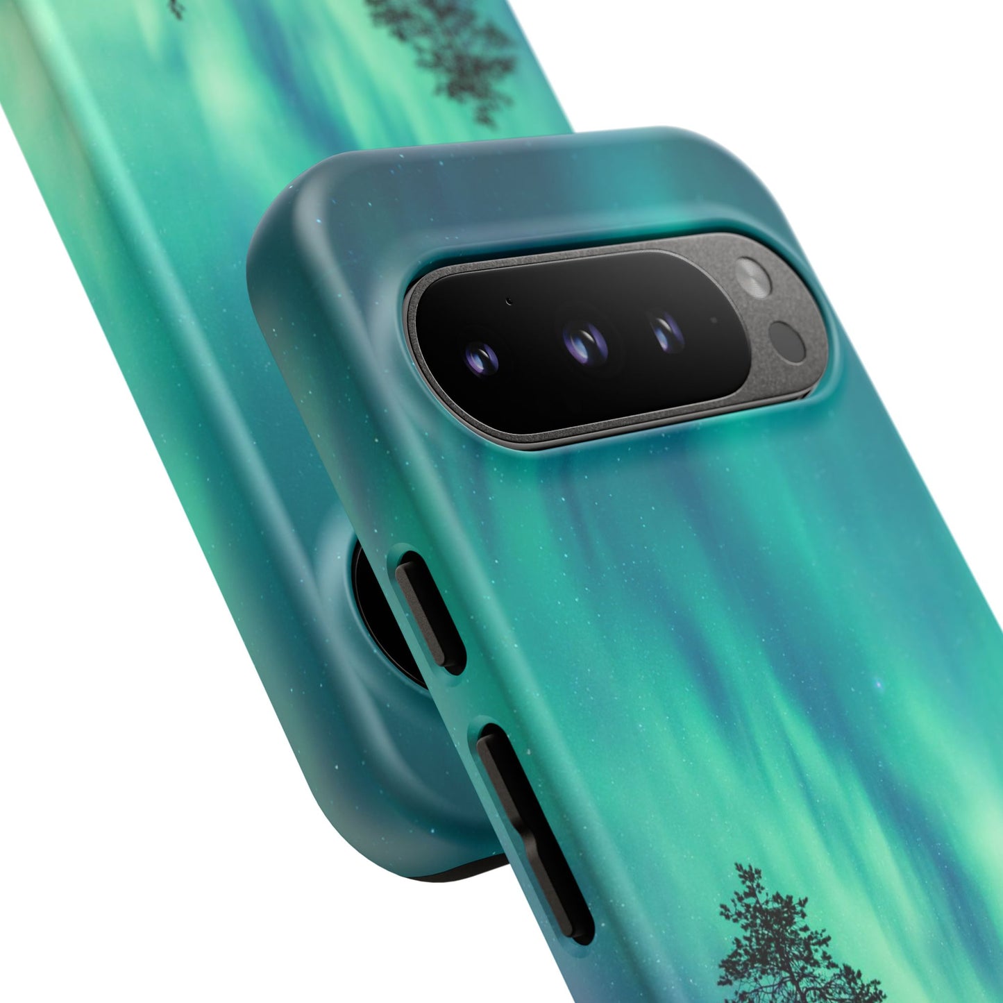 Show them what you're worth: Aurora borealis-inspired phone case for iPhone, Galaxy and Pixel devices