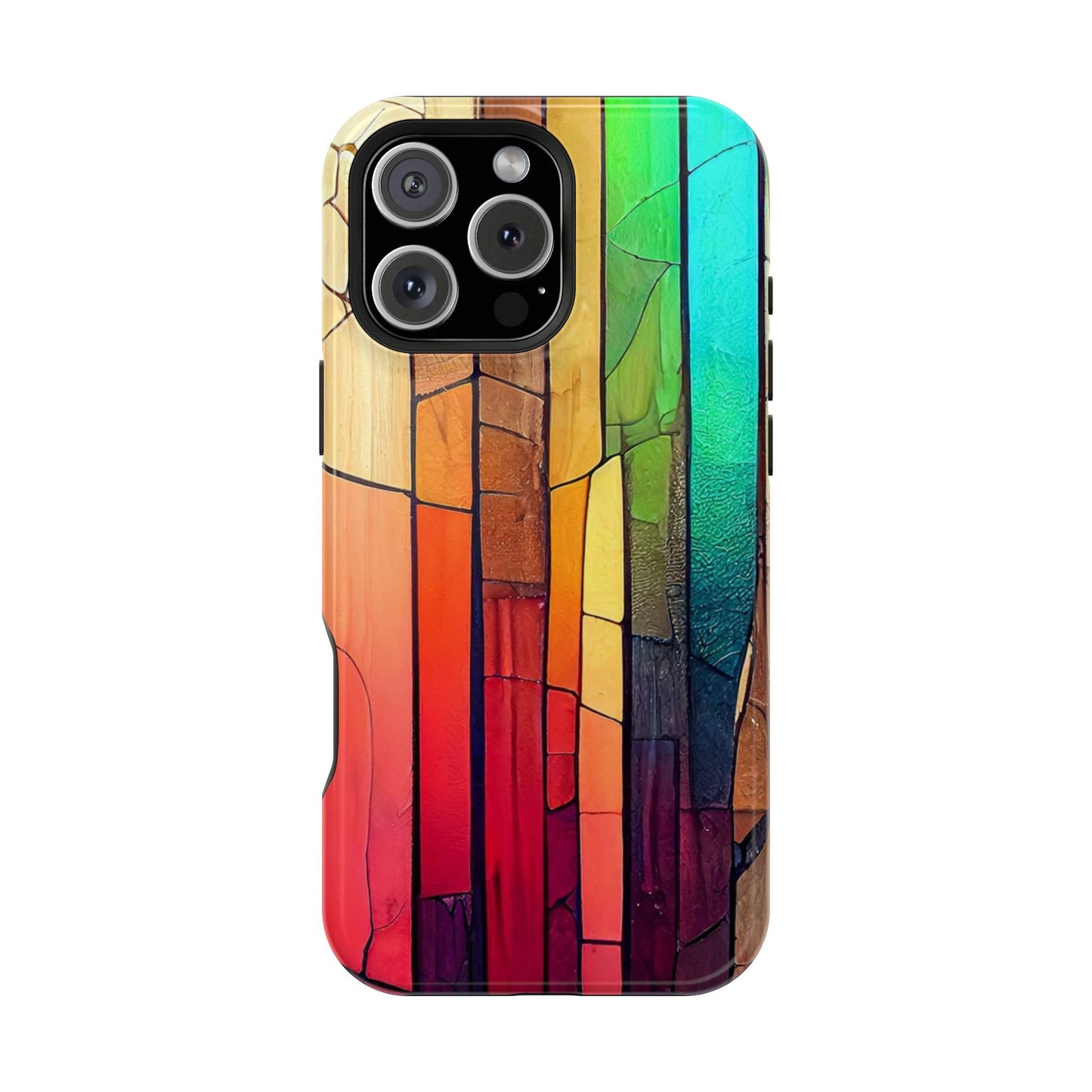 Stained Glass Design MagSafe Case for iPhone