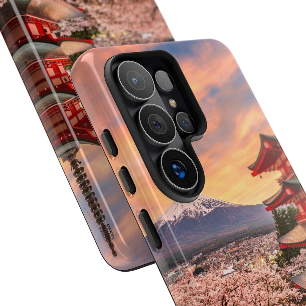 Mt. Fuji Sakura Dreams Phone Case for iPhone, Samsung Galaxy and Google Pixel devices