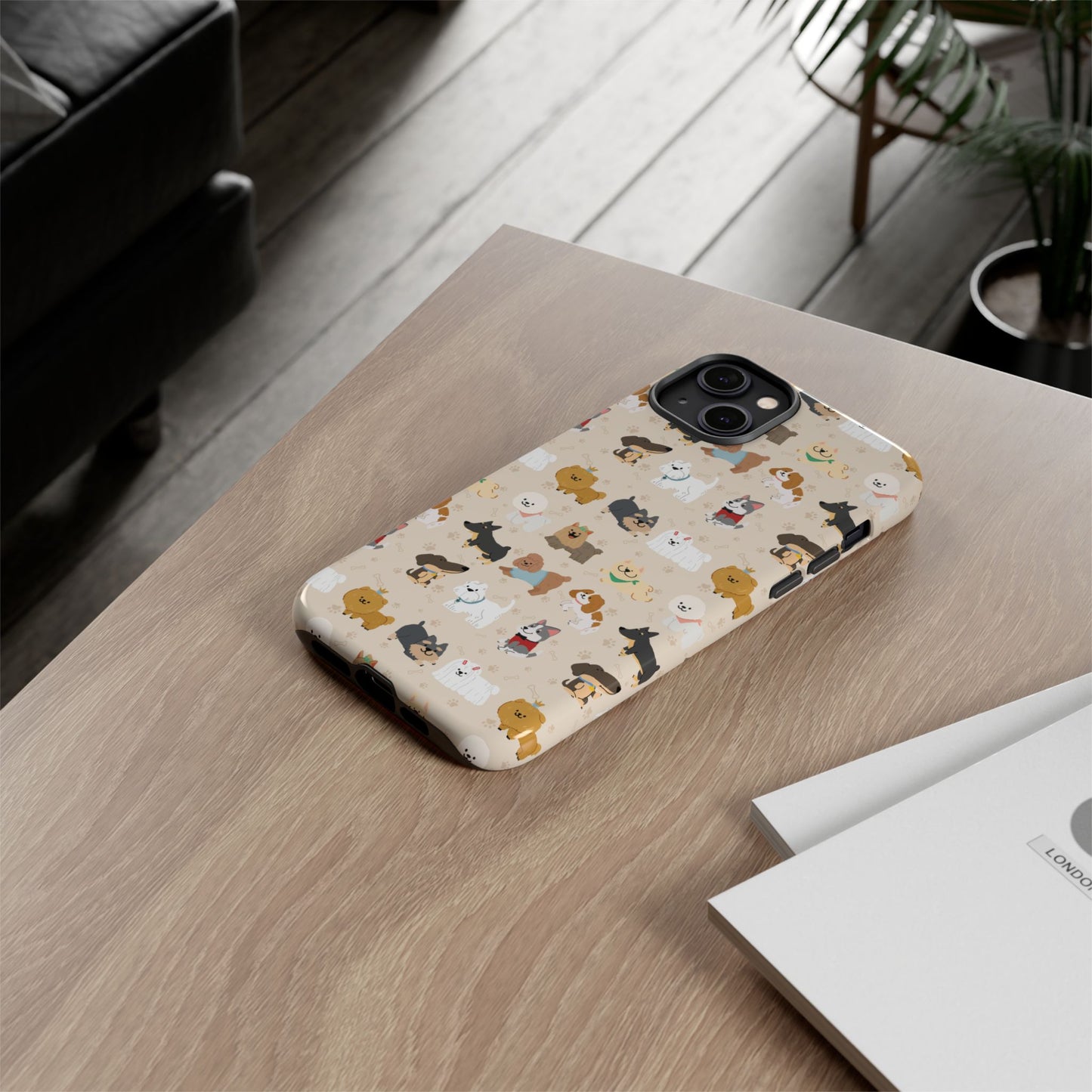 Cute Dogs: Tough Case for iPhone, Samsung Galaxy and Google Pixel devices