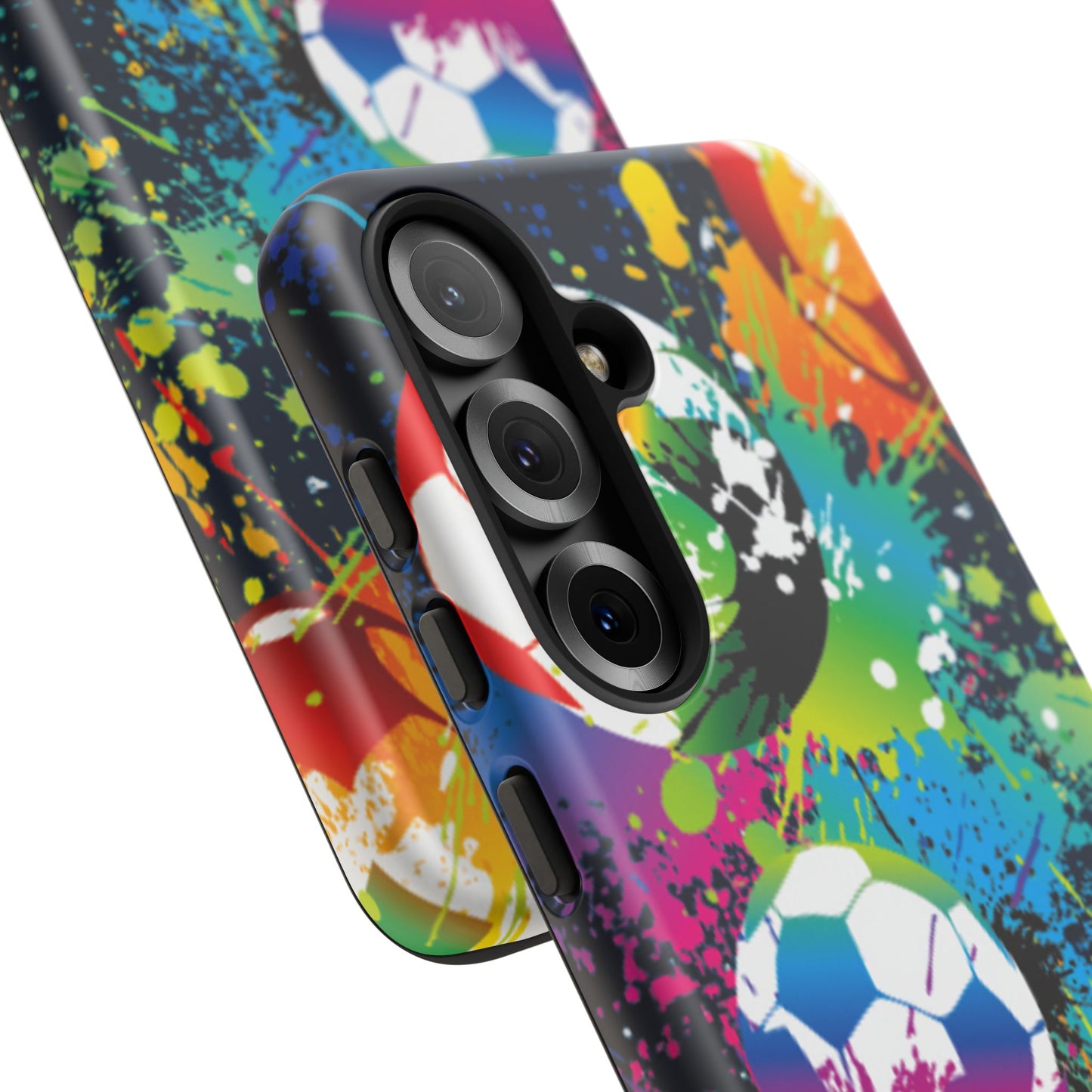 Footballer's Phone Case: Vibrant Case for iPhone, Samsung Galaxy and Google Pixel devices