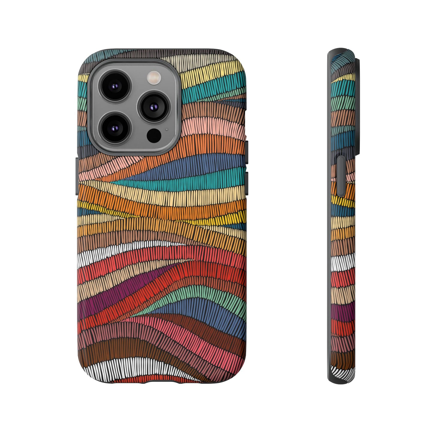 Threaded Harmony: Tapestry-inspired Phone Case for iPhone, Samsung Galaxy and Google Pixel devices