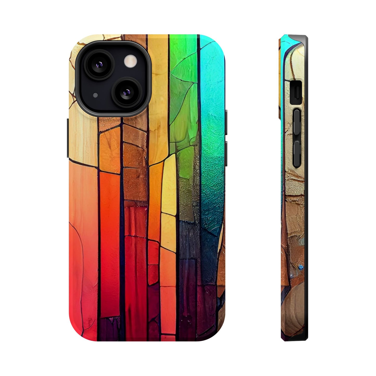 Stained Glass Design MagSafe Case for iPhone