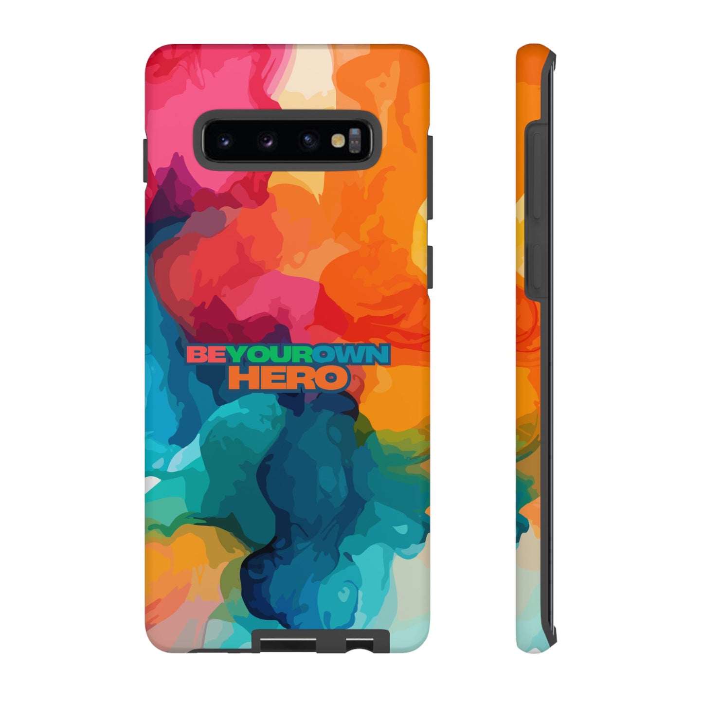 Be Your Own Hero: Tough Case for iPhone, Samsung Galaxy and Google Pixel