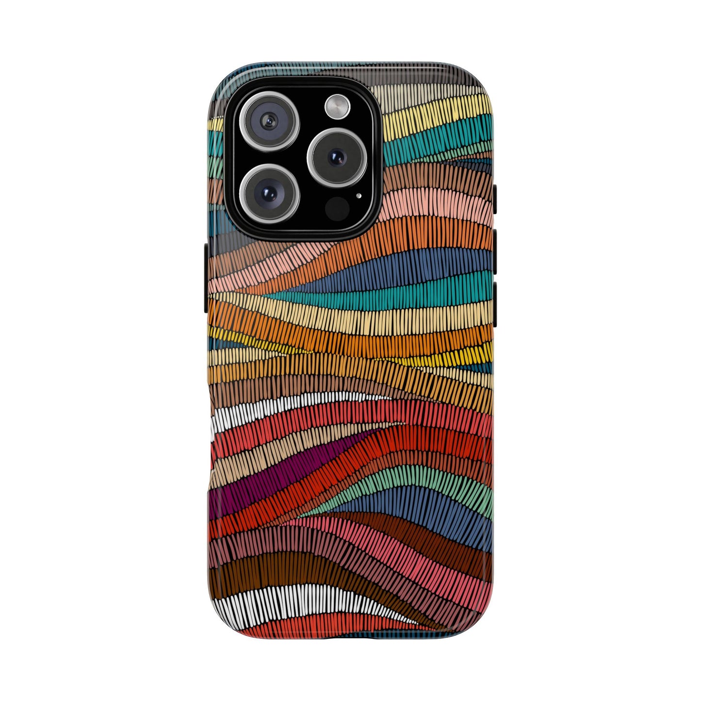 Threaded Harmony: Tapestry-inspired Phone Case for iPhone, Samsung Galaxy and Google Pixel devices