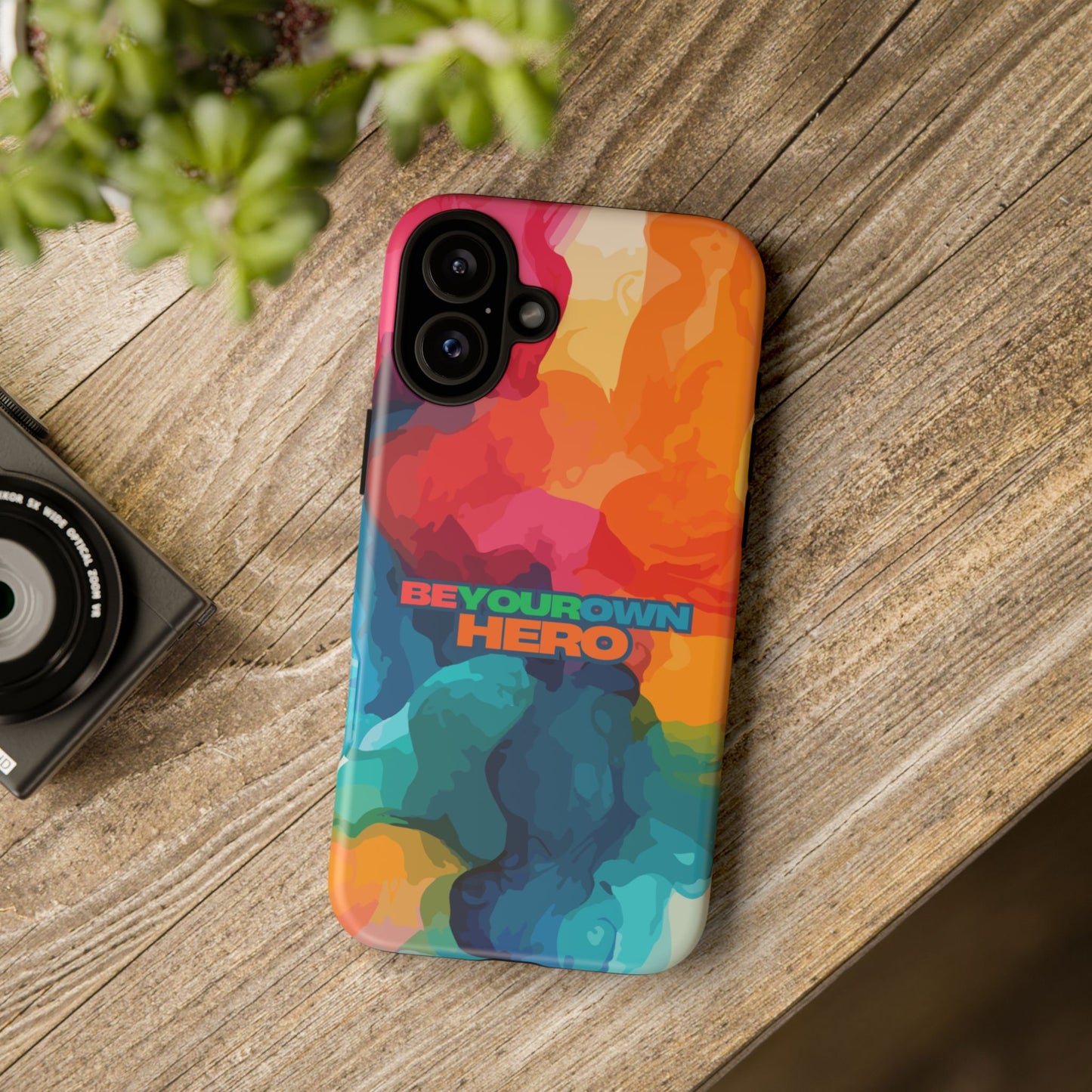 Be Your Own Hero: Tough Case for iPhone, Samsung Galaxy and Google Pixel