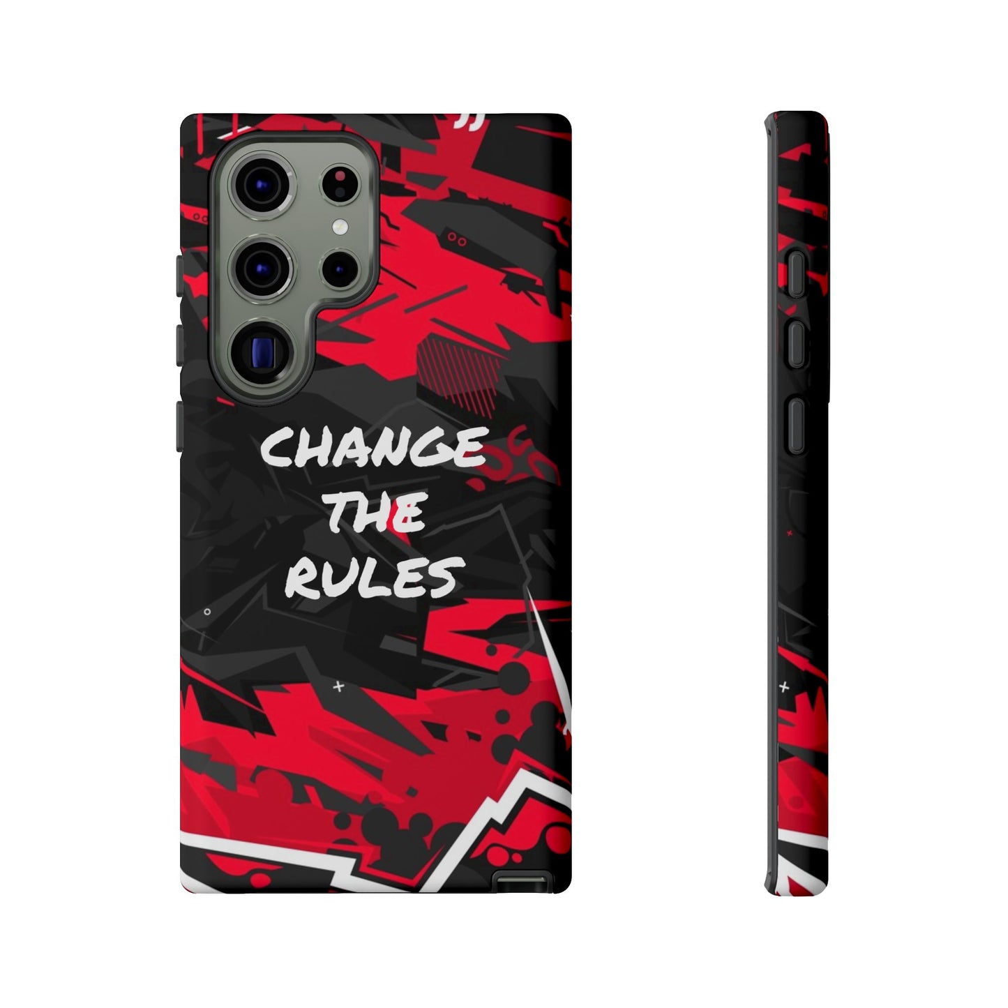 Verander de regels: stevige hoes voor iPhone-, Galaxy- en Pixel-apparaten