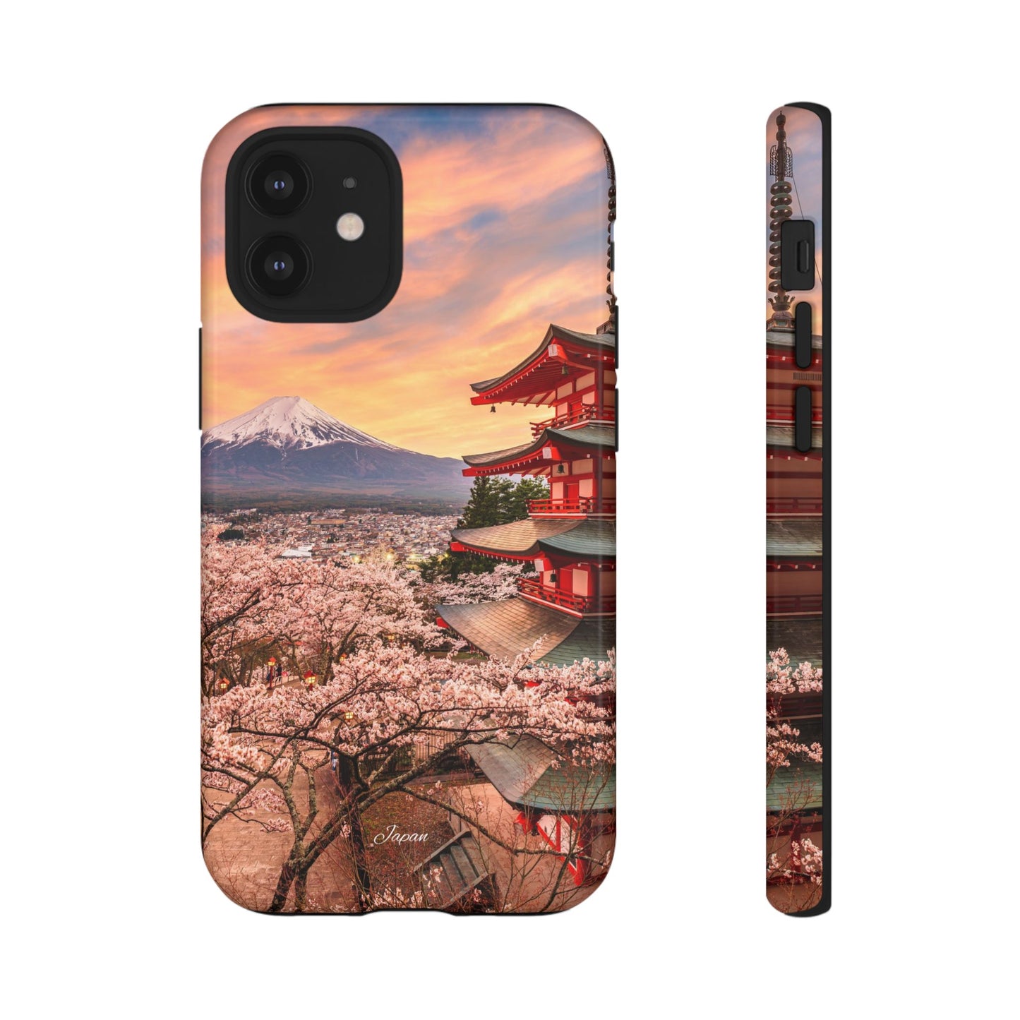 Cherry Blossoms Mt. Fuji phone case for iPhone, Galaxy and Pixel devices