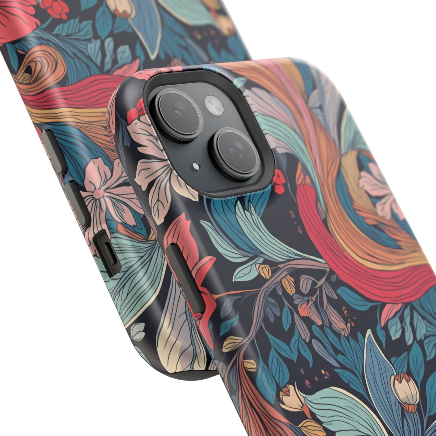 Floral Charm (MagSafe version): Fashion Phone Case for iPhone