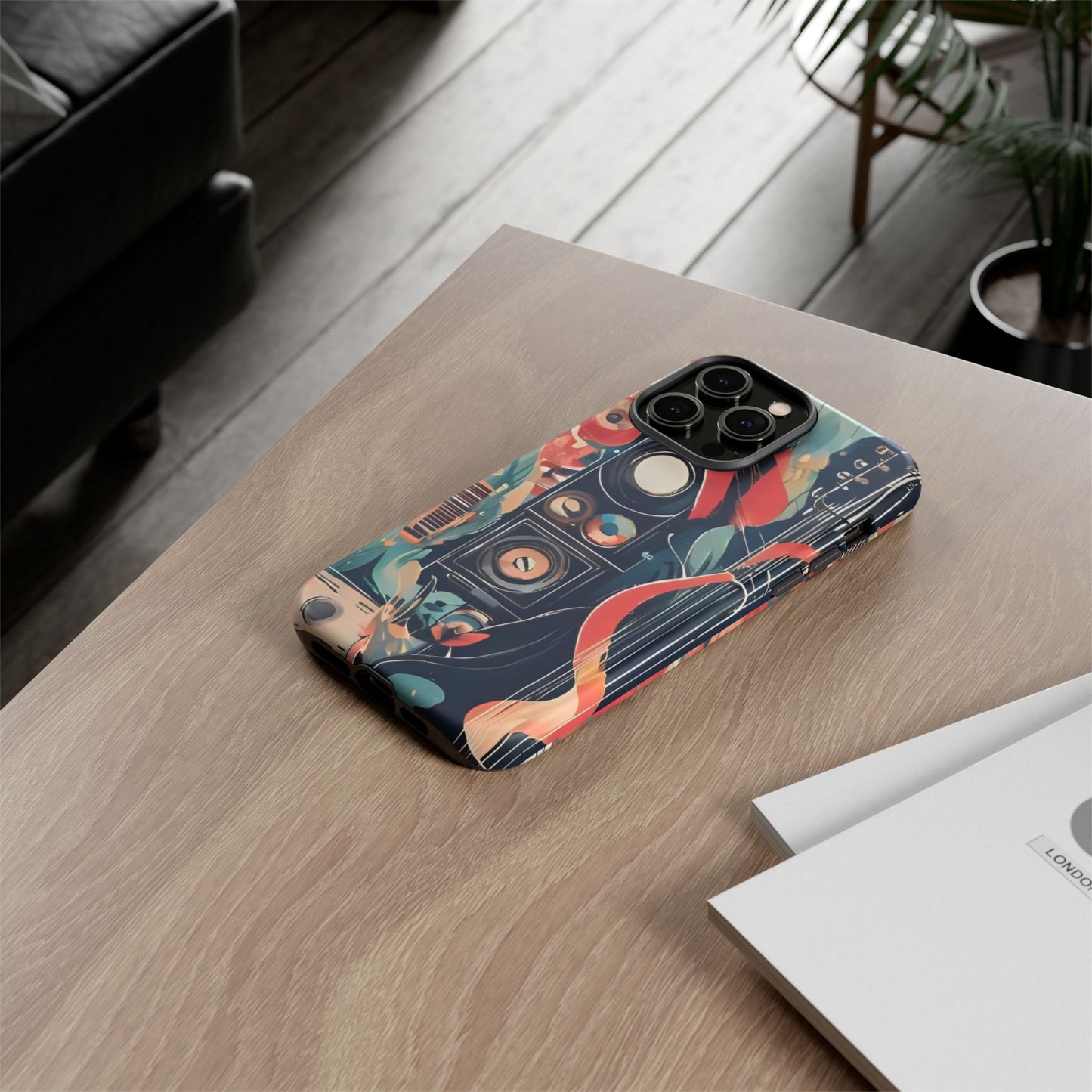 Rhythm & Hue: Music-inspired phone case for iPhone, Samsung Galaxy and Google Pixel devices