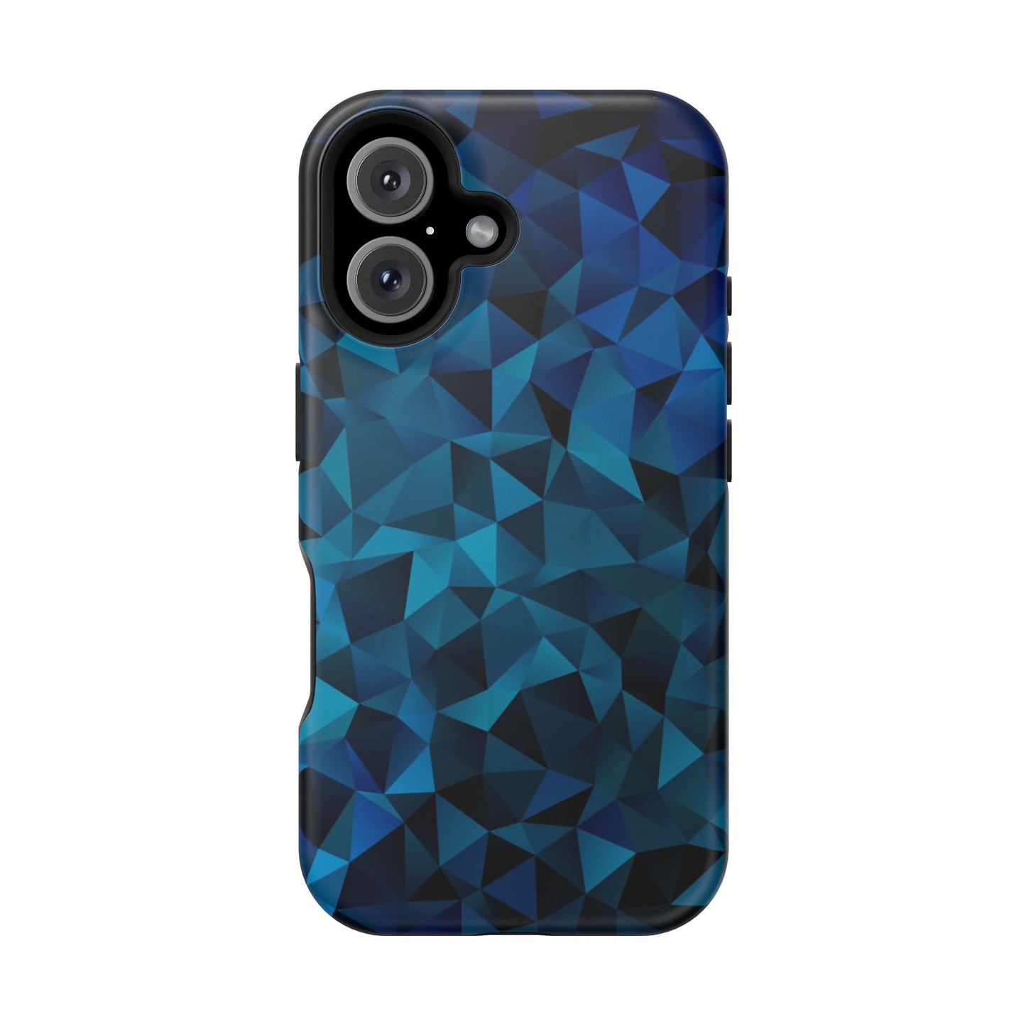 Blue Diamonds (MagSafe version): Elegant phone case for iPhone