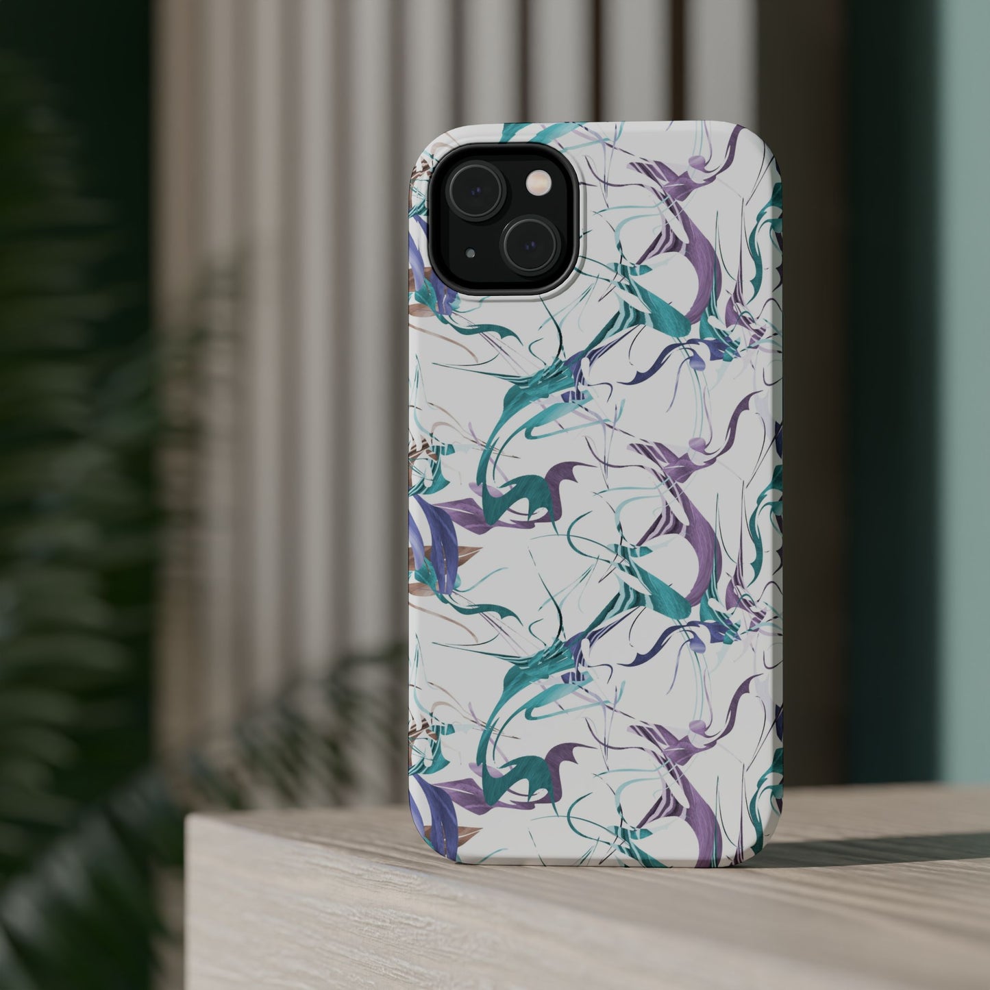 Vector (MagSafe version): Abstract Elegant Phone Case for iPhone, Samsung Galaxy and Google Pixel devices